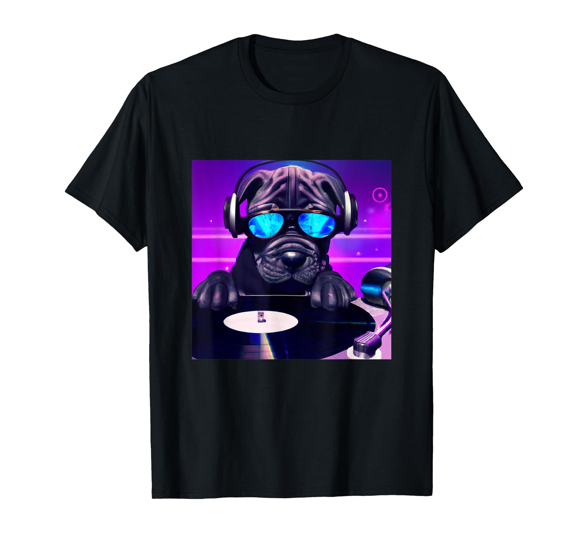 Cane Corso Dj Vaporwave Aesthetic Dog T-Shirt - Trendy Graphic Men Women - T-Shirt, Sweatshirt, Hoodie