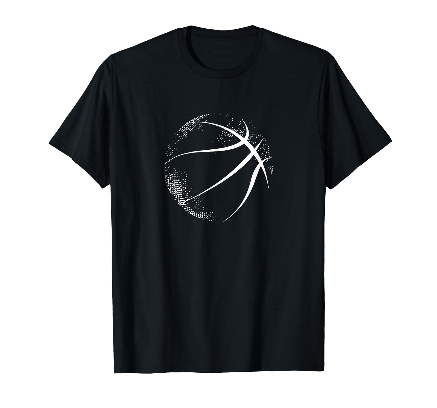 Basketball Silhouette Basketball T-Shirt - Minimalist Print for Adults - T-Shirt, Sweatshirt, Hoodie