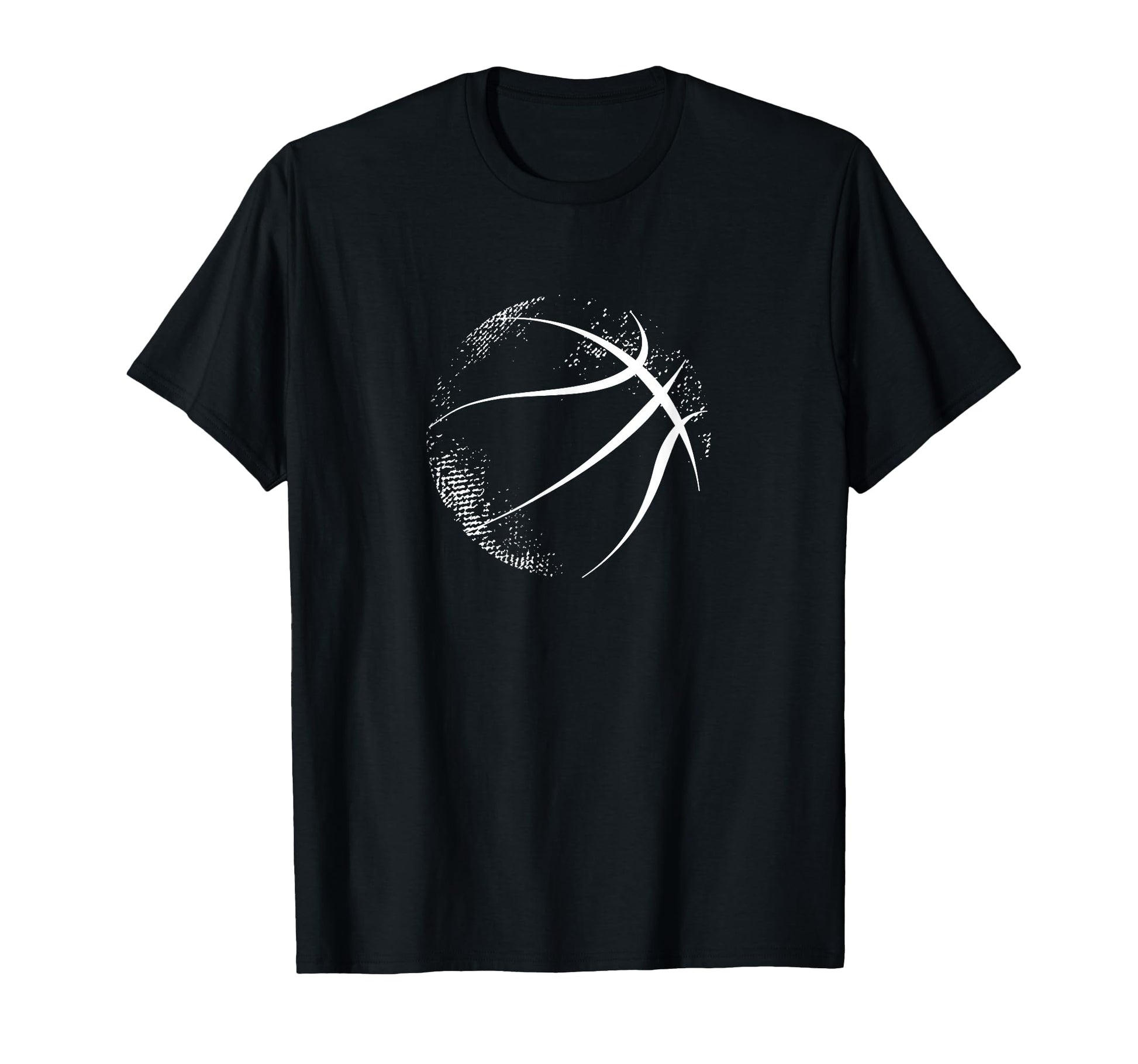 Basketball Silhouette Basketball T-Shirt - Minimalist Print for Adults - T-Shirt, Sweatshirt, Hoodie