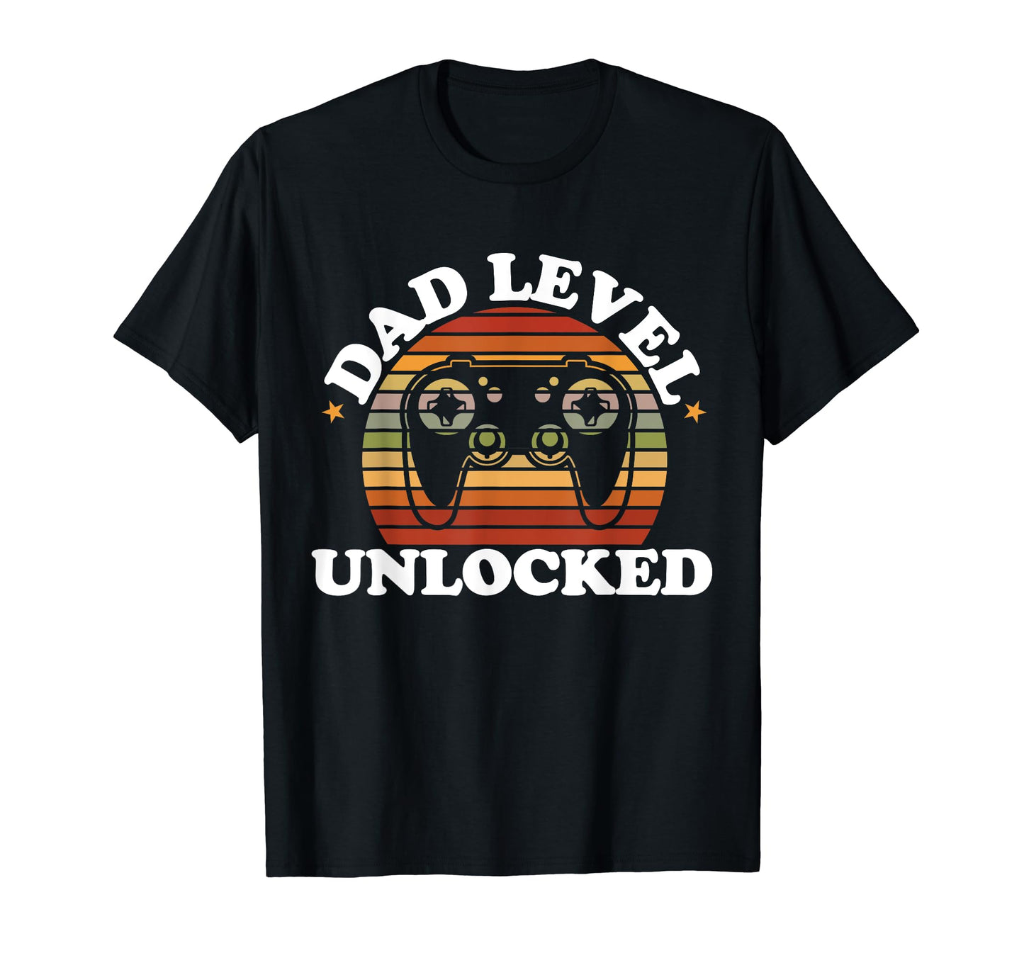 Dad Level Unlocked Gamer Dad Video Game T-Shirt - Minimalist Print Unisex - T-Shirt, Sweatshirt, Hoodie