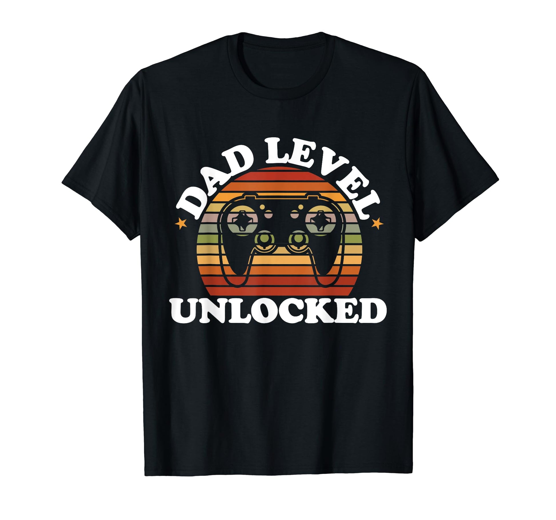 Dad Level Unlocked Gamer Dad Video Game T-Shirt - Minimalist Print Unisex - T-Shirt, Sweatshirt, Hoodie