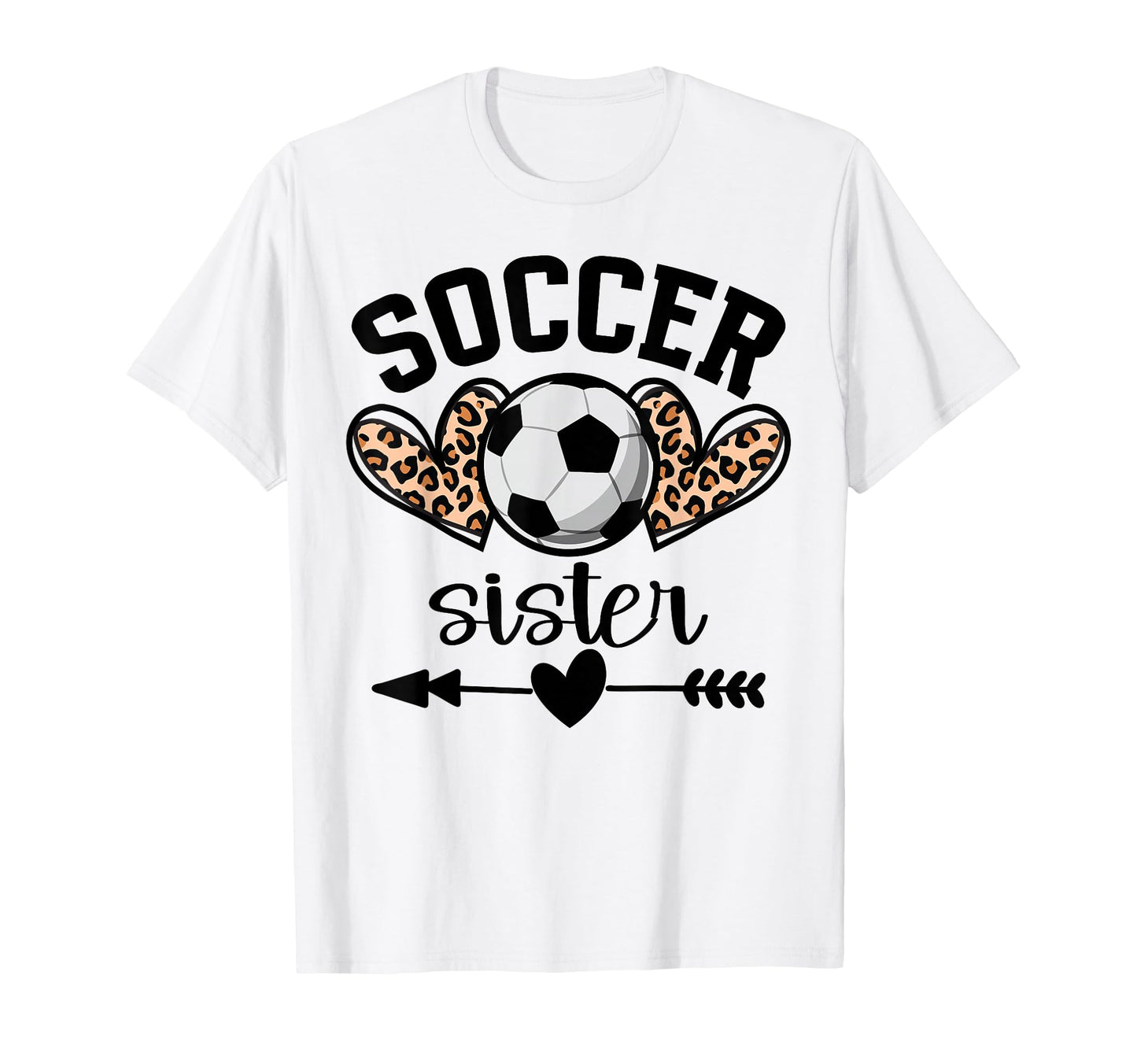 Soccer Sister Womens Soccer Sister T-Shirt - Novelty Apparel Men Women - T-Shirt, Sweatshirt, Hoodie