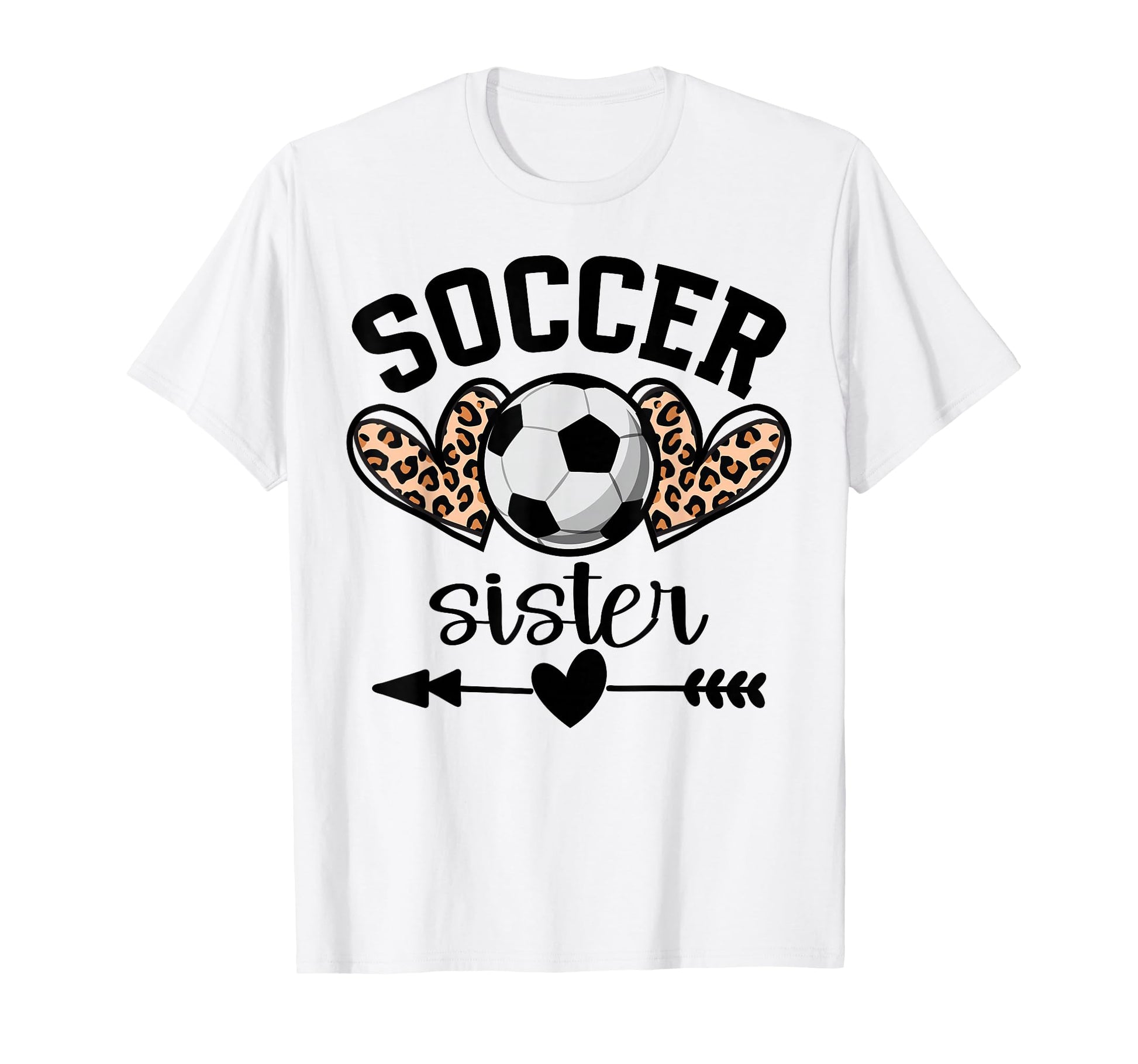 Soccer Sister Womens Soccer Sister T-Shirt - Novelty Apparel Men Women - T-Shirt, Sweatshirt, Hoodie