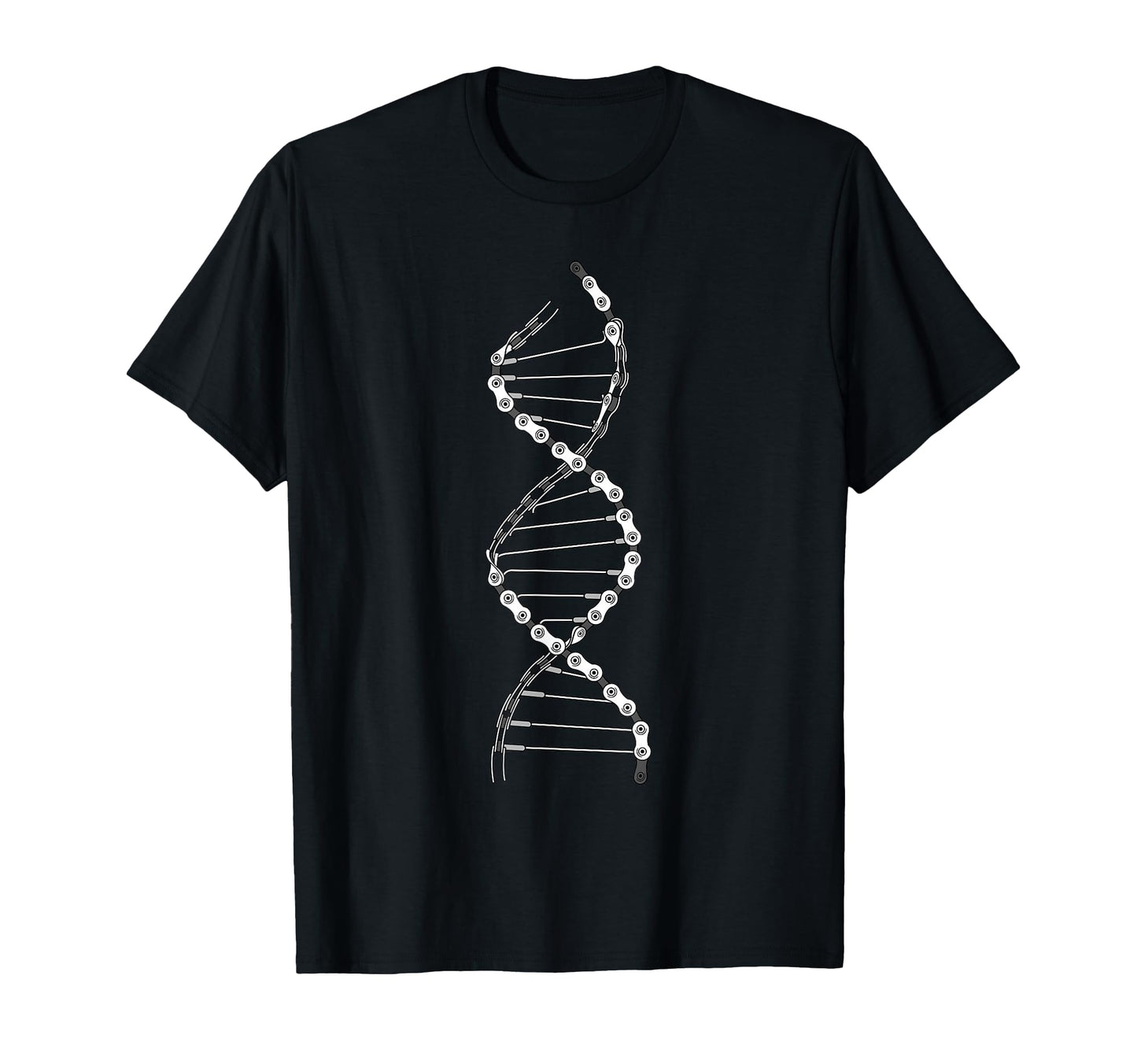 Funny Dna Cycling Bicycle Chain Mountain T-Shirt - Novelty Apparel Unisex - T-Shirt, Sweatshirt, Hoodie