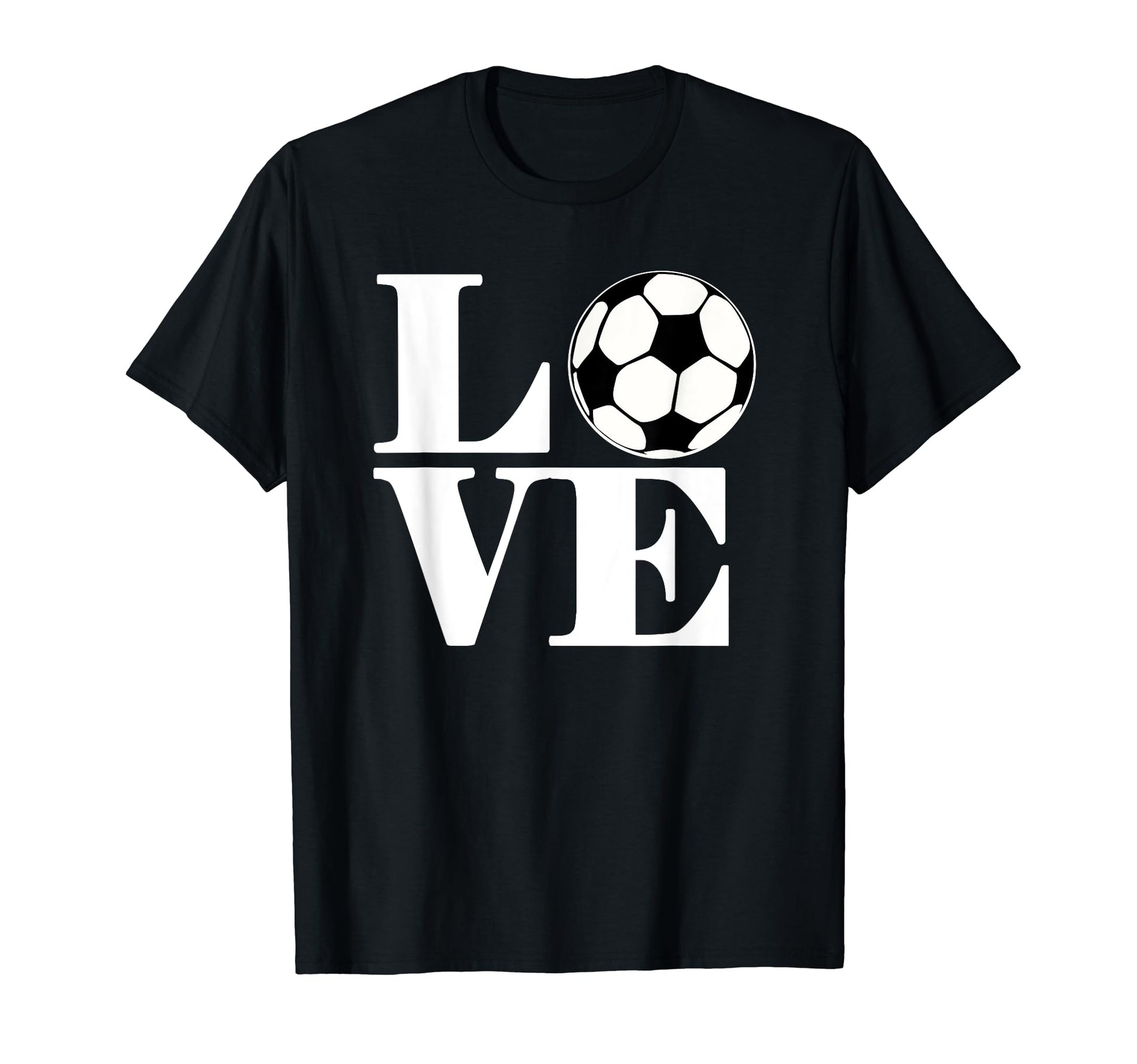 Love Soccer Soccer Ball Soccer Players T-Shirt - Unique Graphic for Adults - T-Shirt, Sweatshirt, Hoodie