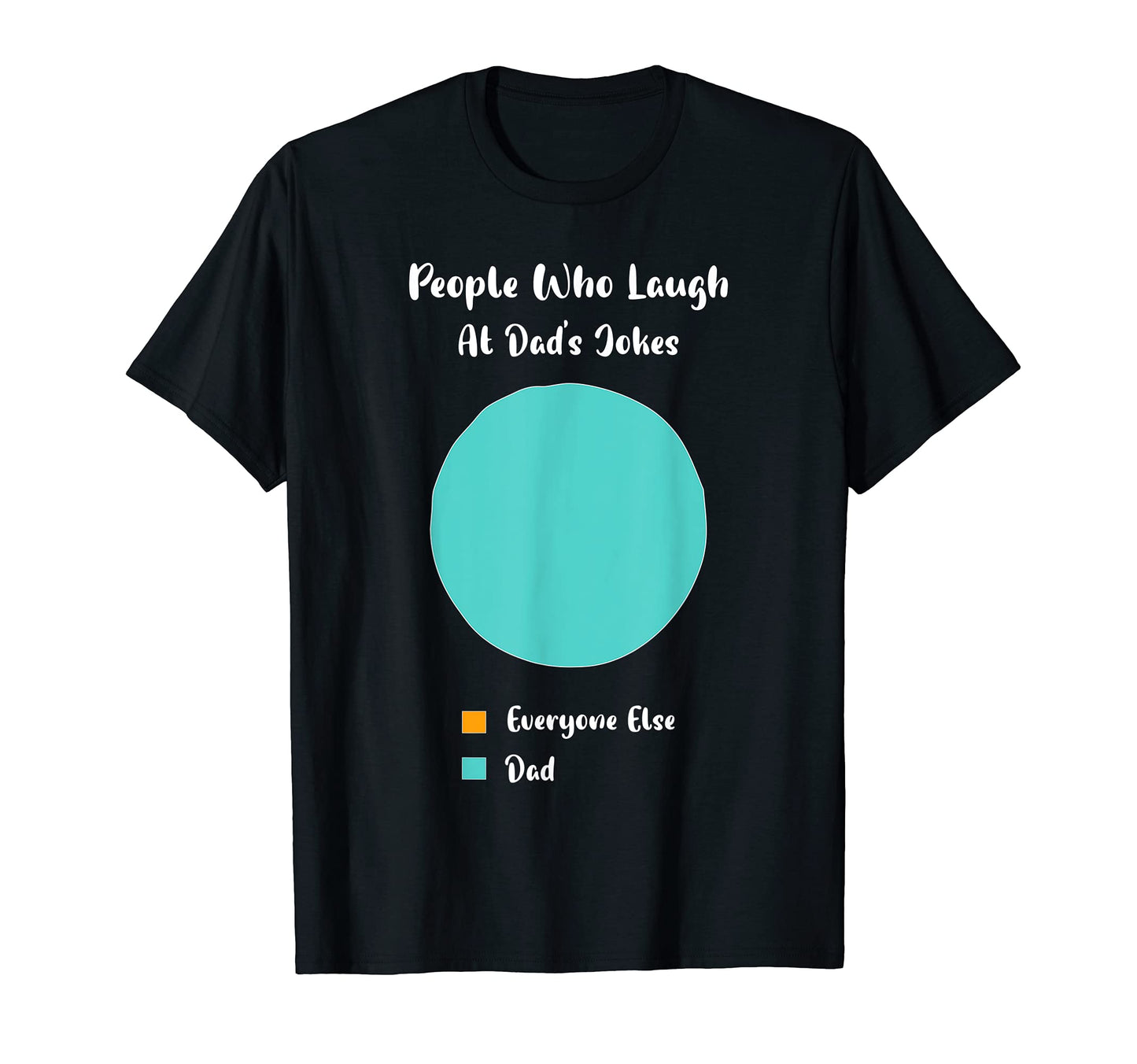 Dad Joke Pie Chart Funny Fathers Day T-Shirt - Streetwear Style for Adults - T-Shirt, Sweatshirt, Hoodie