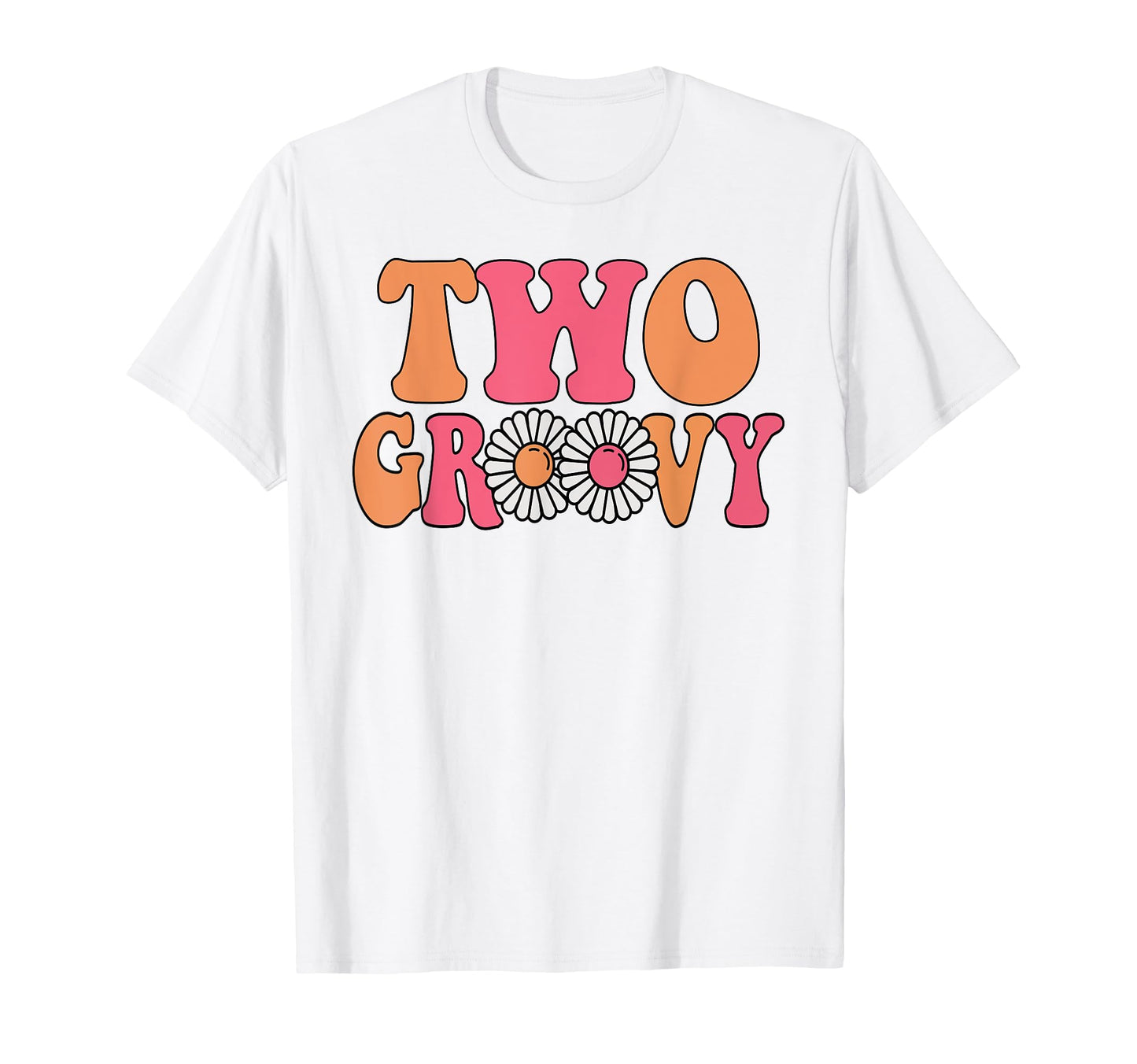 Groovy Two 2Nd Matching Family 1St T-Shirt - Aesthetic Graphic Men Women - T-Shirt, Sweatshirt, Hoodie