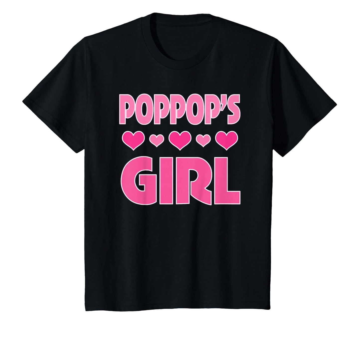 Poppops Granddaughter From Grandpa T-Shirt - Aesthetic Graphic for Adults - T-Shirt, Sweatshirt, Hoodie