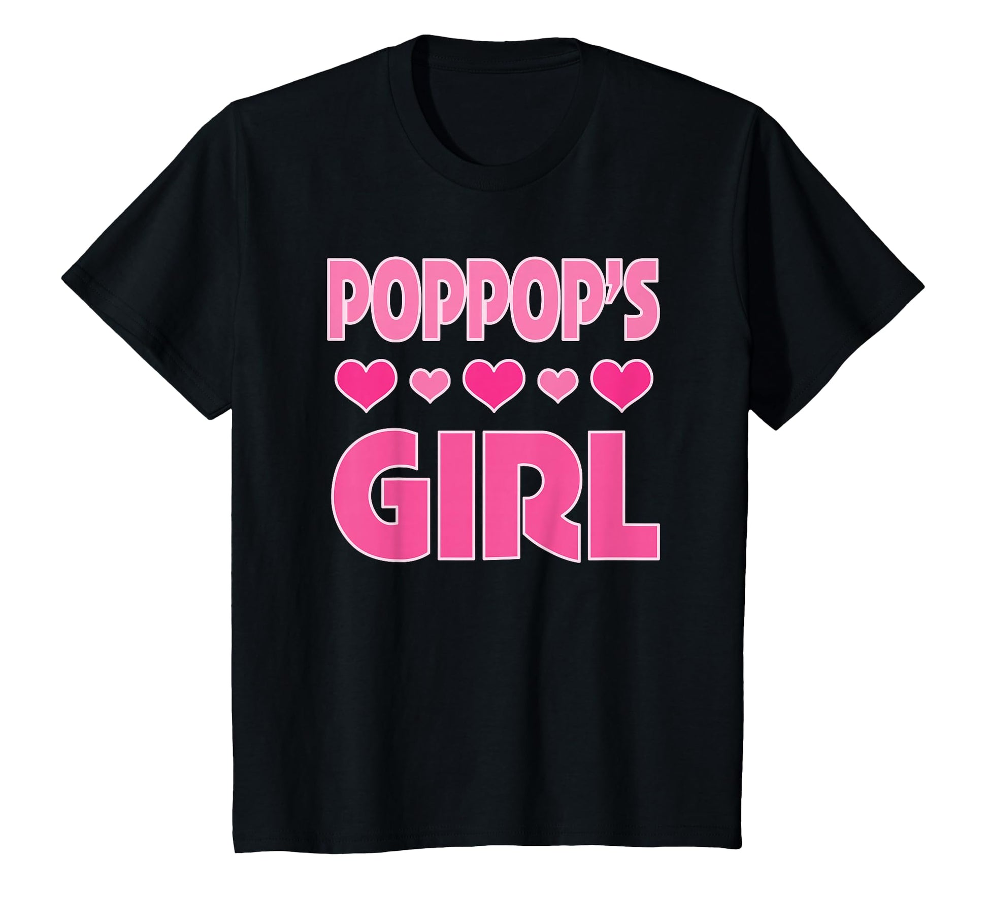 Poppops Granddaughter From Grandpa T-Shirt - Aesthetic Graphic for Adults - T-Shirt, Sweatshirt, Hoodie