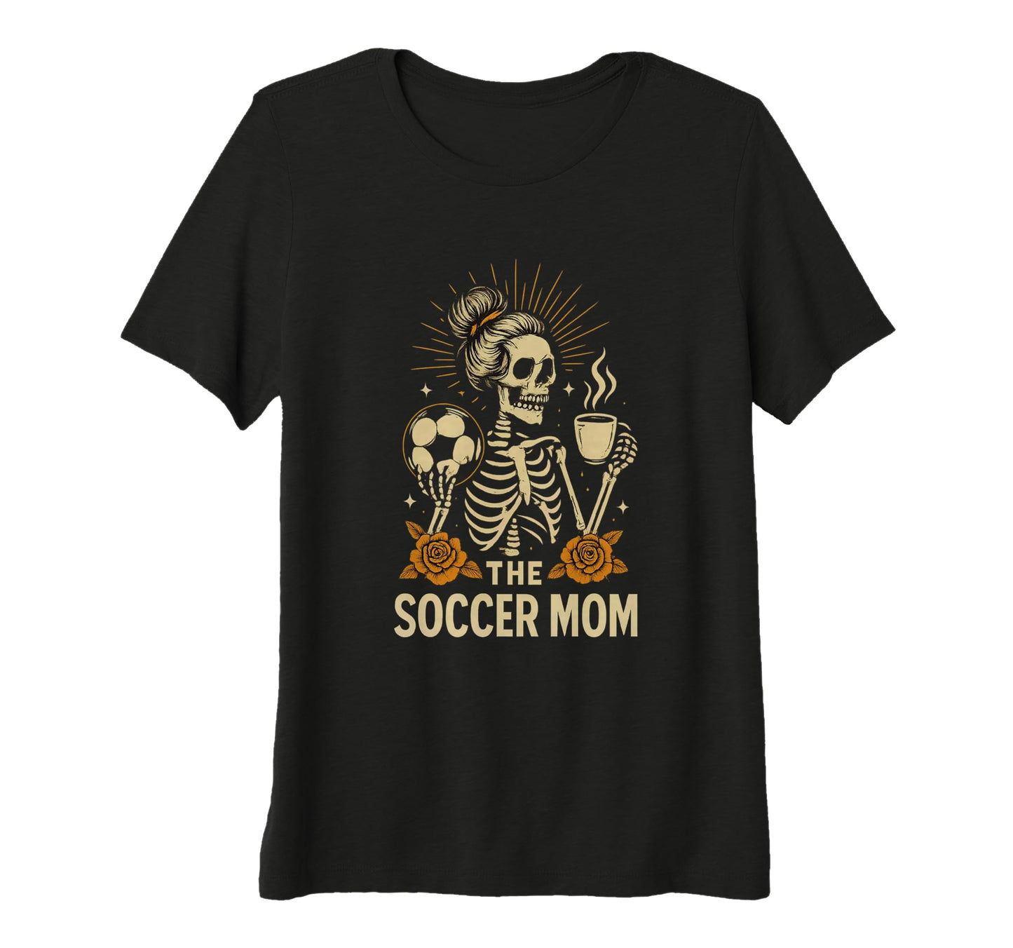 Womens Halloween Soccer Mom Soccer Mom T-Shirt - Graphic Print for Adults - T-Shirt, Sweatshirt, Hoodie