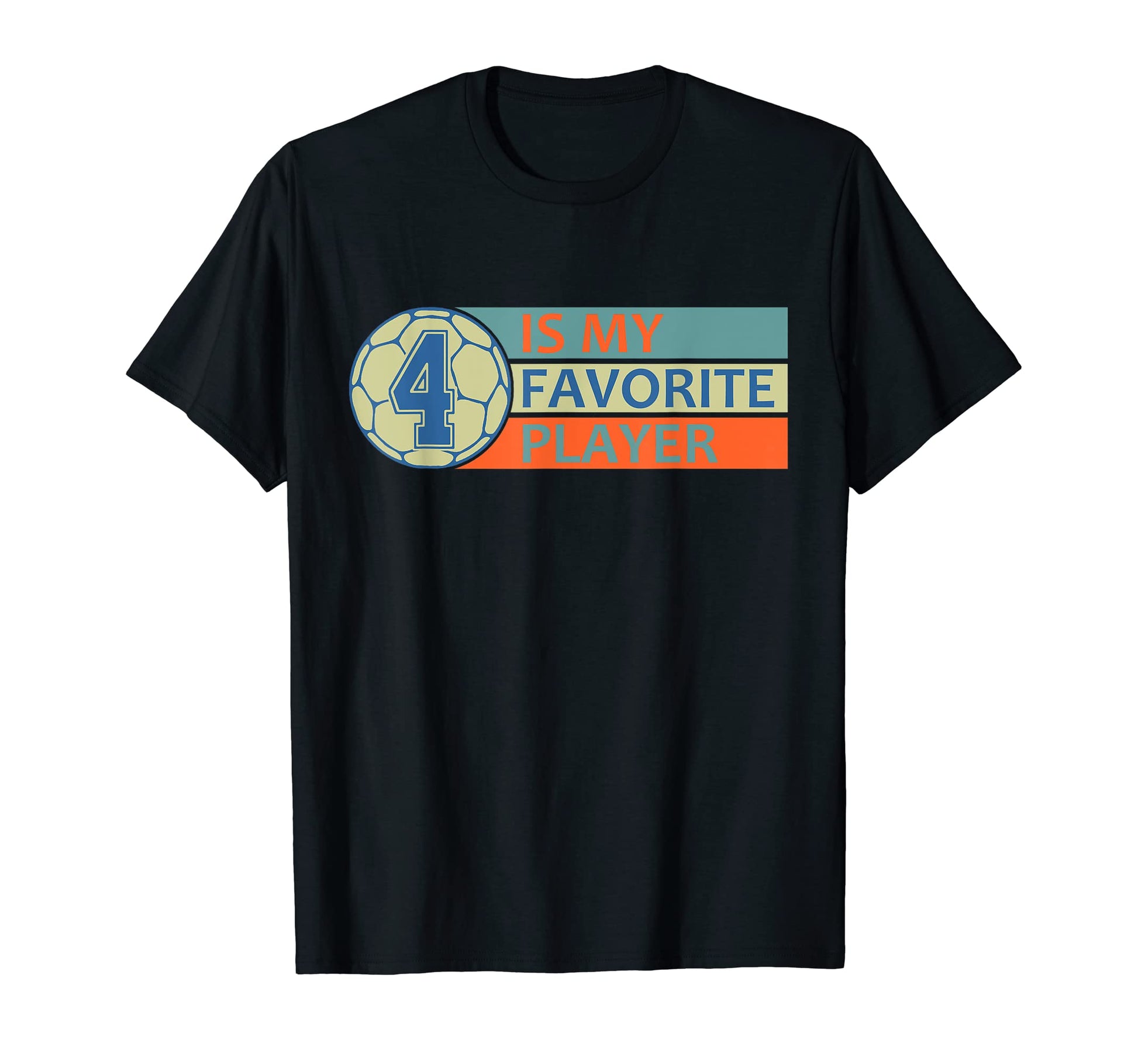 Number Four 4 Is My Favorite Player T-Shirt - Trendy Graphic Men Women - T-Shirt, Sweatshirt, Hoodie