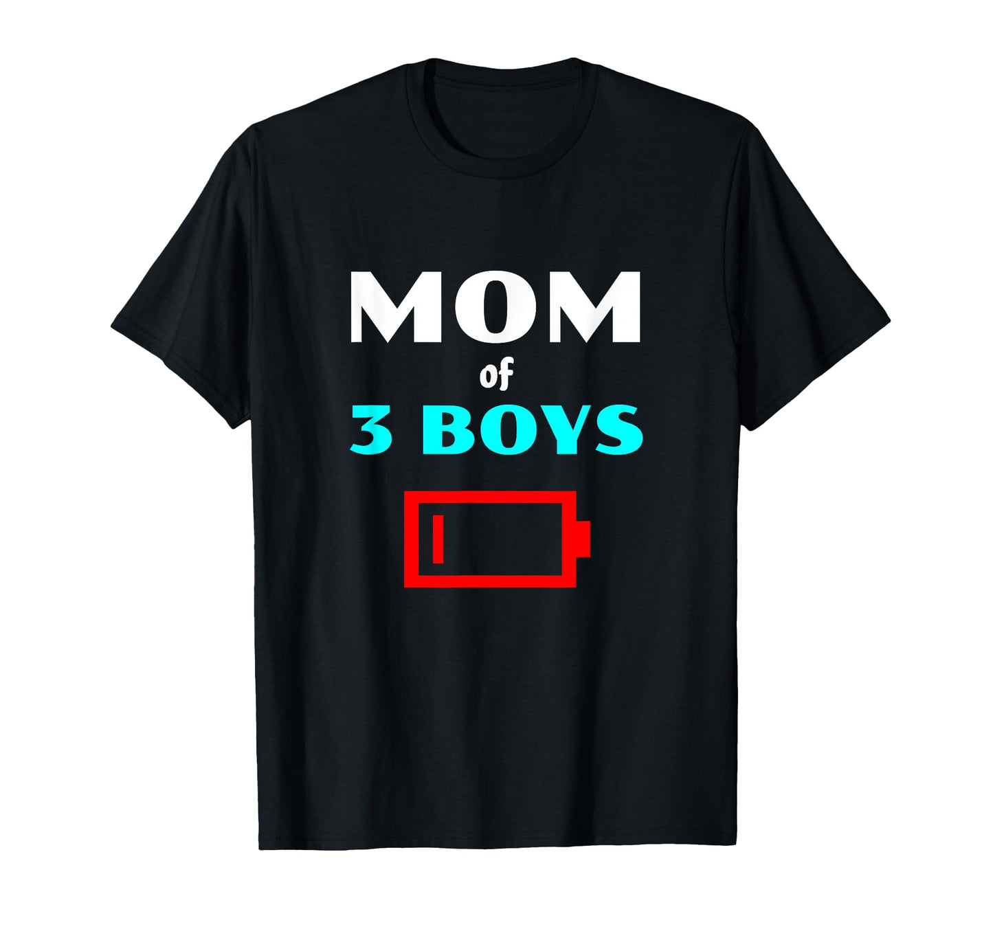 Tired Mom 3 Mother Three Sons Low T-Shirt - Streetwear Style for Adults - T-Shirt, Sweatshirt, Hoodie