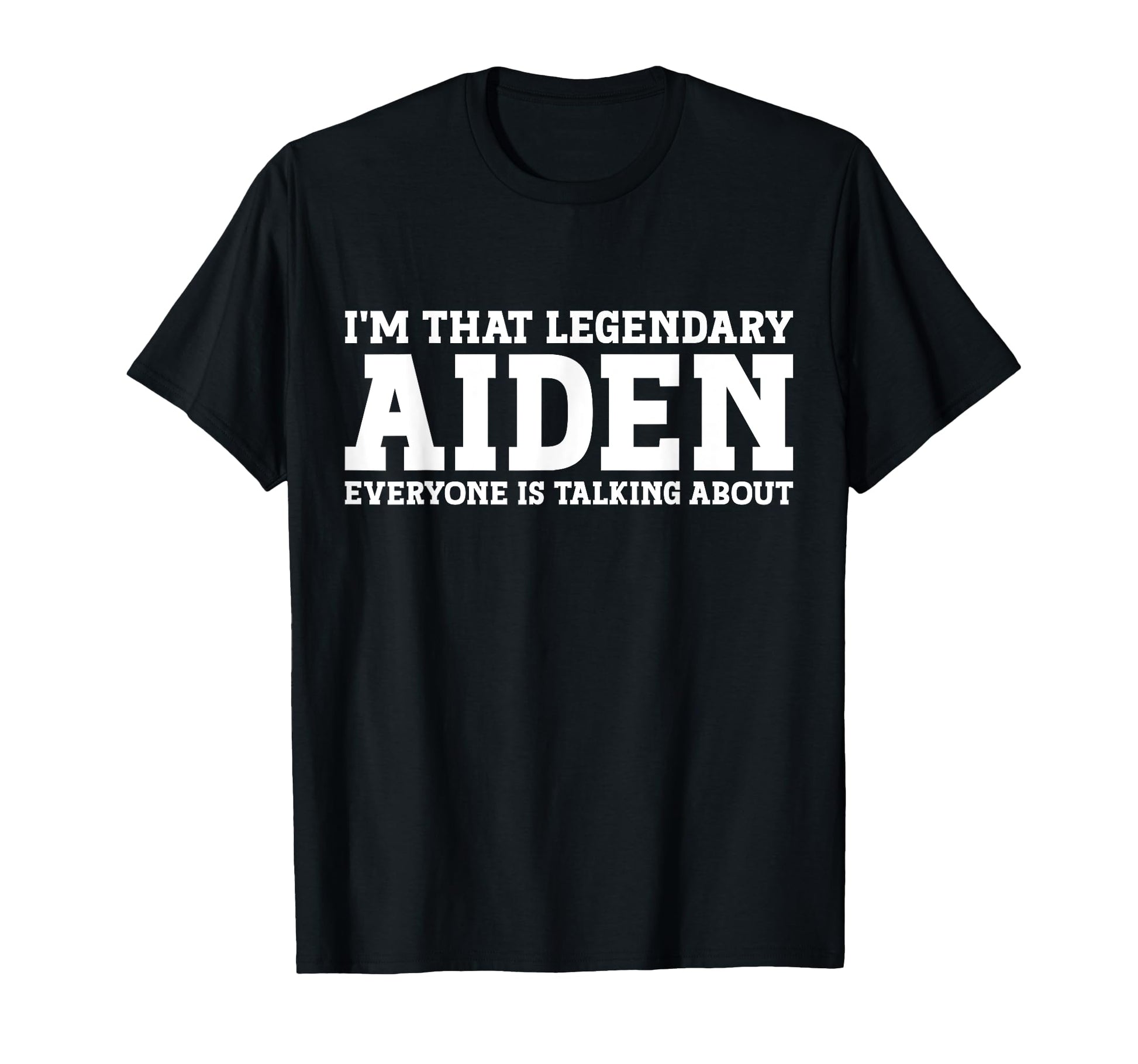 Aiden Gifts Aiden Name Birthday Gifts Sweatshirt - Unique Graphic Unisex - T-Shirt, Sweatshirt, Hoodie