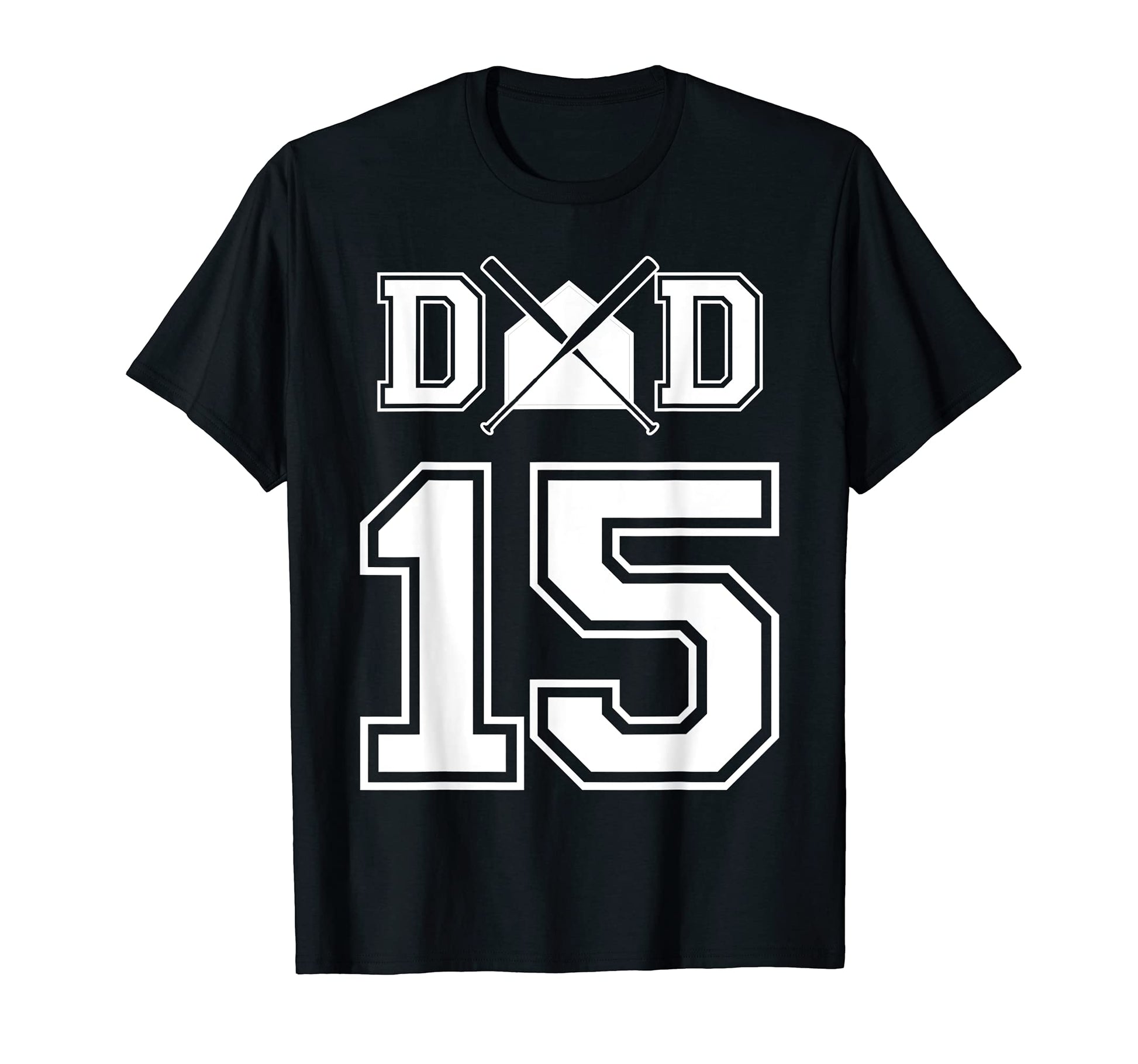 Number 15 Players Biggest Fan Baseball T-Shirt - Unique Graphic Men Women - T-Shirt, Sweatshirt, Hoodie