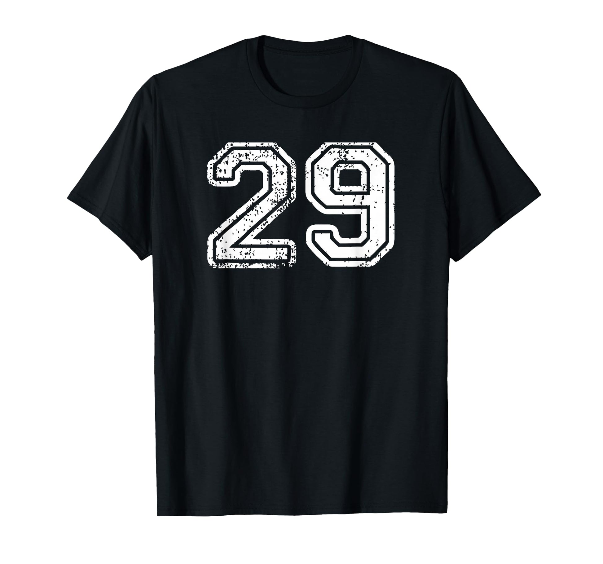 Number 29 Baseball Football Soccer T-Shirt - Minimalist Print Men Women - T-Shirt, Sweatshirt, Hoodie