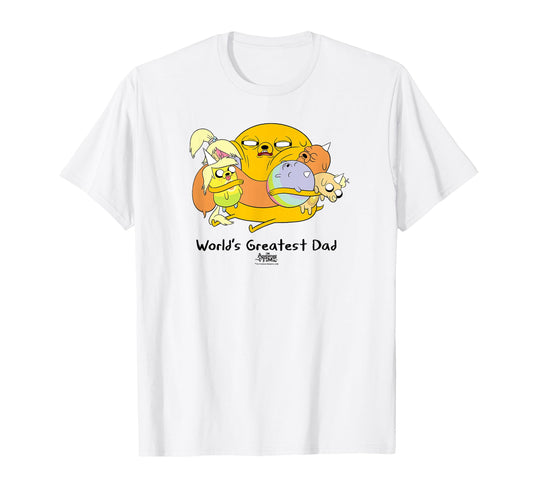 Adventure Time Worlds Greatest T-Shirt - Casual Everyday Wear Men Women - T-Shirt, Sweatshirt, Hoodie