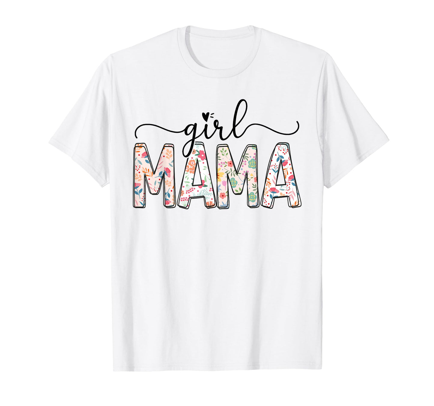 Mama Floral Mom Blessed Mama Vibes T-Shirt - Graphic Print for Adults - T-Shirt, Sweatshirt, Hoodie