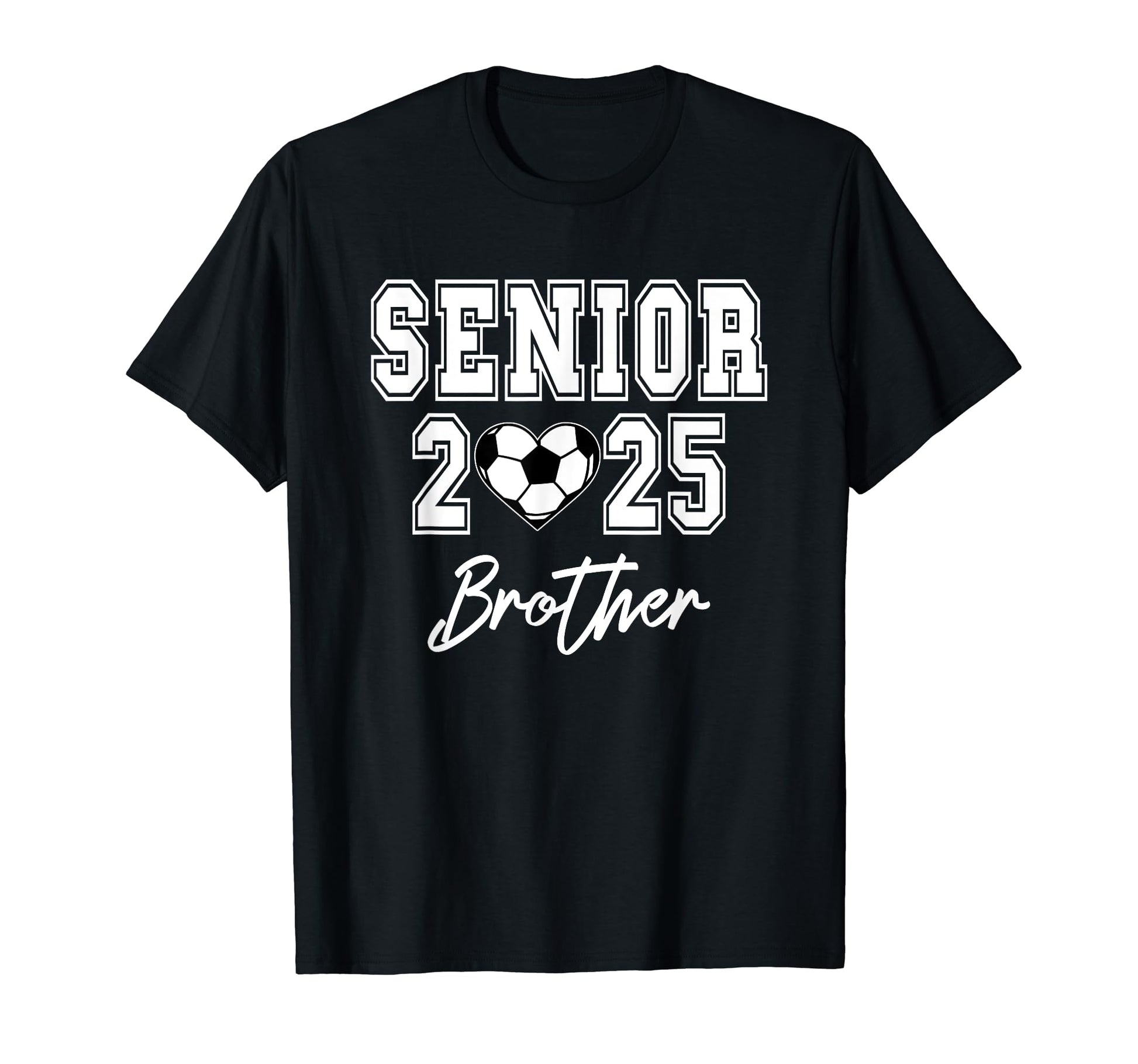Class 2025 Soccer Senior Matching T-Shirt - Fun Novelty Design for Adults - T-Shirt, Sweatshirt, Hoodie