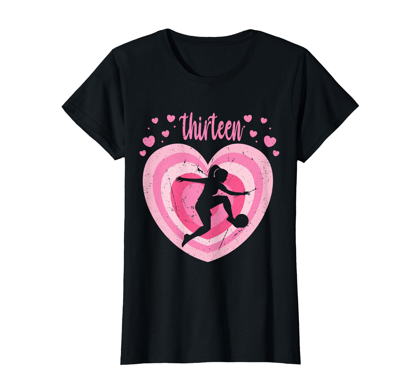 13 Year Old Soccer Birthday 13Th B Day T-Shirt - Graphic Print Unisex - T-Shirt, Sweatshirt, Hoodie