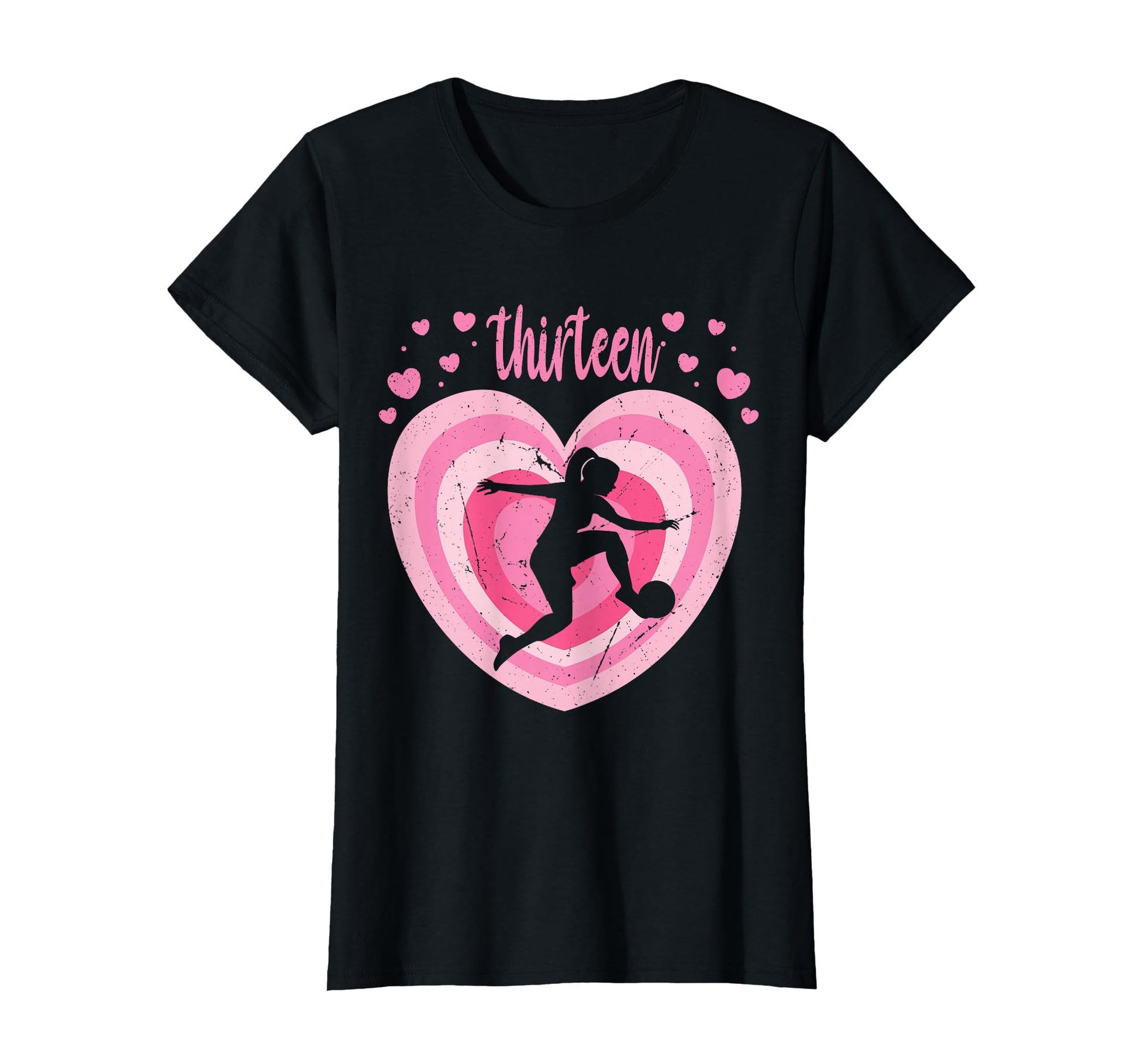 13 Year Old Soccer Birthday 13Th B Day T-Shirt - Graphic Print Unisex - T-Shirt, Sweatshirt, Hoodie