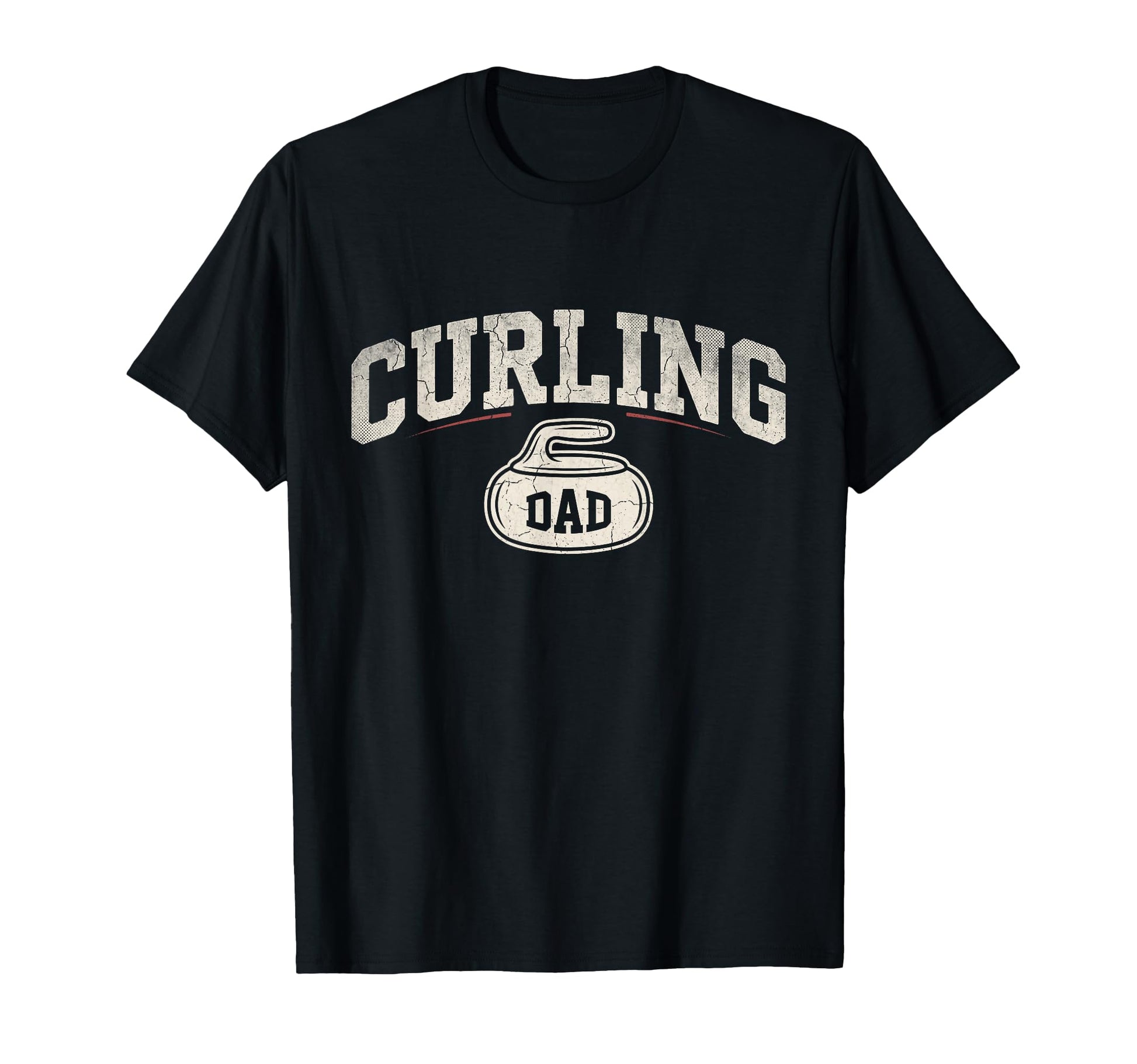 Curling Dad Fathers Day T-Shirt - Casual Everyday Wear for Adults - T-Shirt, Sweatshirt, Hoodie