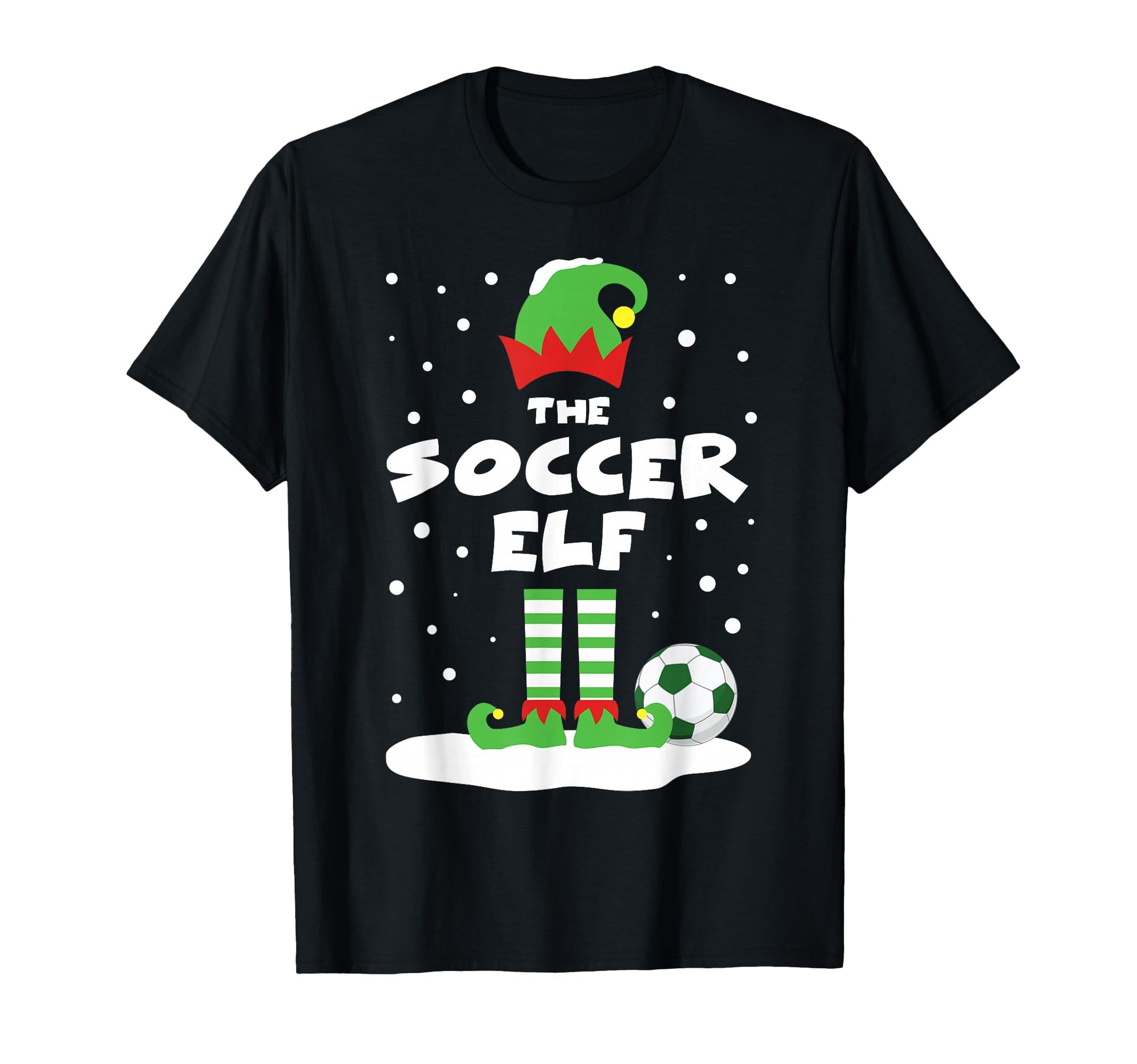 Soccer Elf Matching Group Family T-Shirt - Fun Novelty Design Unisex - T-Shirt, Sweatshirt, Hoodie