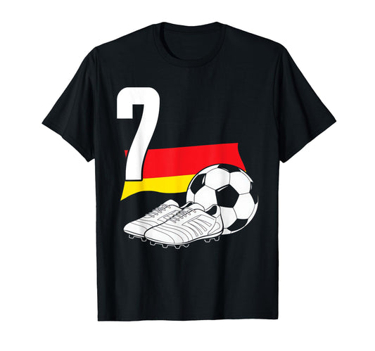 7 Soccer Birthday Gift Soccer Fan T-Shirt - Minimalist Print Men Women - T-Shirt, Sweatshirt, Hoodie