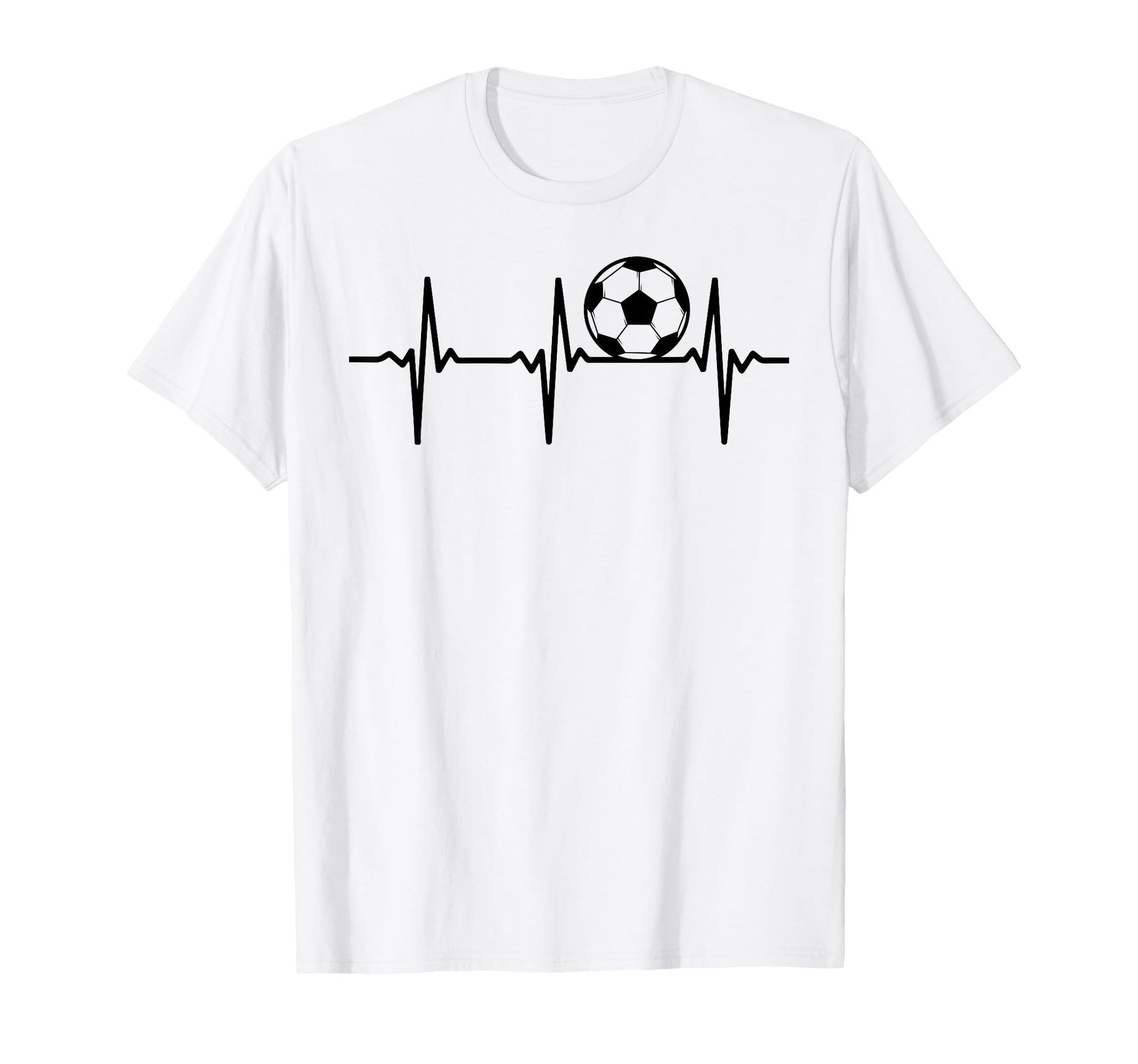 Soccer Heartbeat Soccer Ball Soccer T-Shirt - Streetwear Style Unisex - T-Shirt, Sweatshirt, Hoodie