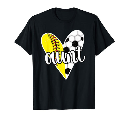 Baller Aunt Proud Softball Player T-Shirt - Unique Graphic for Adults - T-Shirt, Sweatshirt, Hoodie