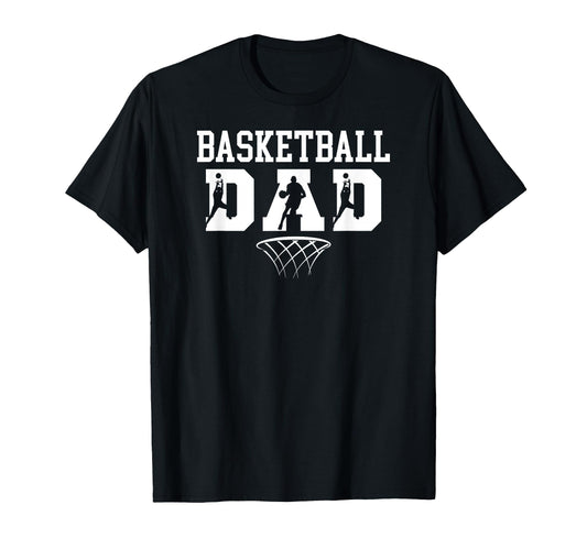 Basketball Dad Basketball Player Dad T-Shirt - Custom Art Print for Adults - T-Shirt, Sweatshirt, Hoodie