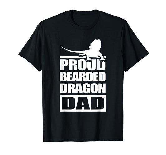 Bearded Dragon Dad Funny Fathers Day T-Shirt - Novelty Apparel for Adults - T-Shirt, Sweatshirt, Hoodie