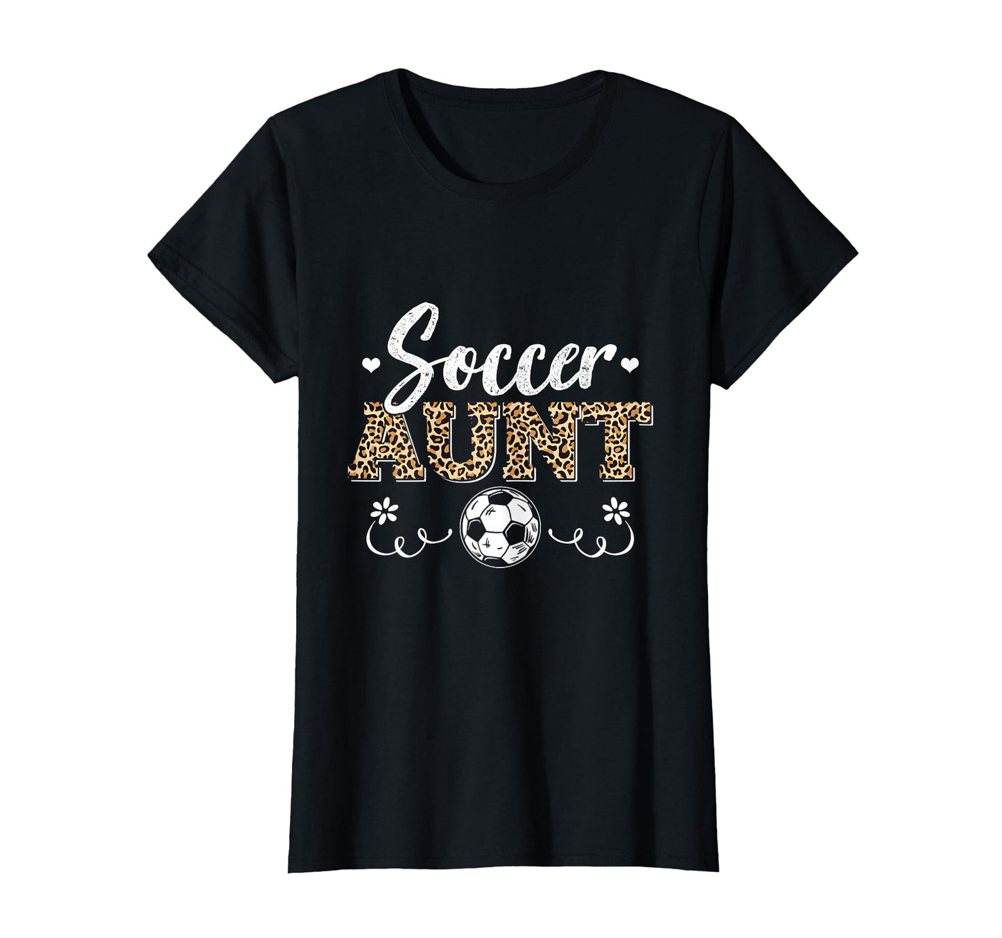 Funny Soccer Lover Leopard T-Shirt - Casual Everyday Wear Men Women - T-Shirt, Sweatshirt, Hoodie