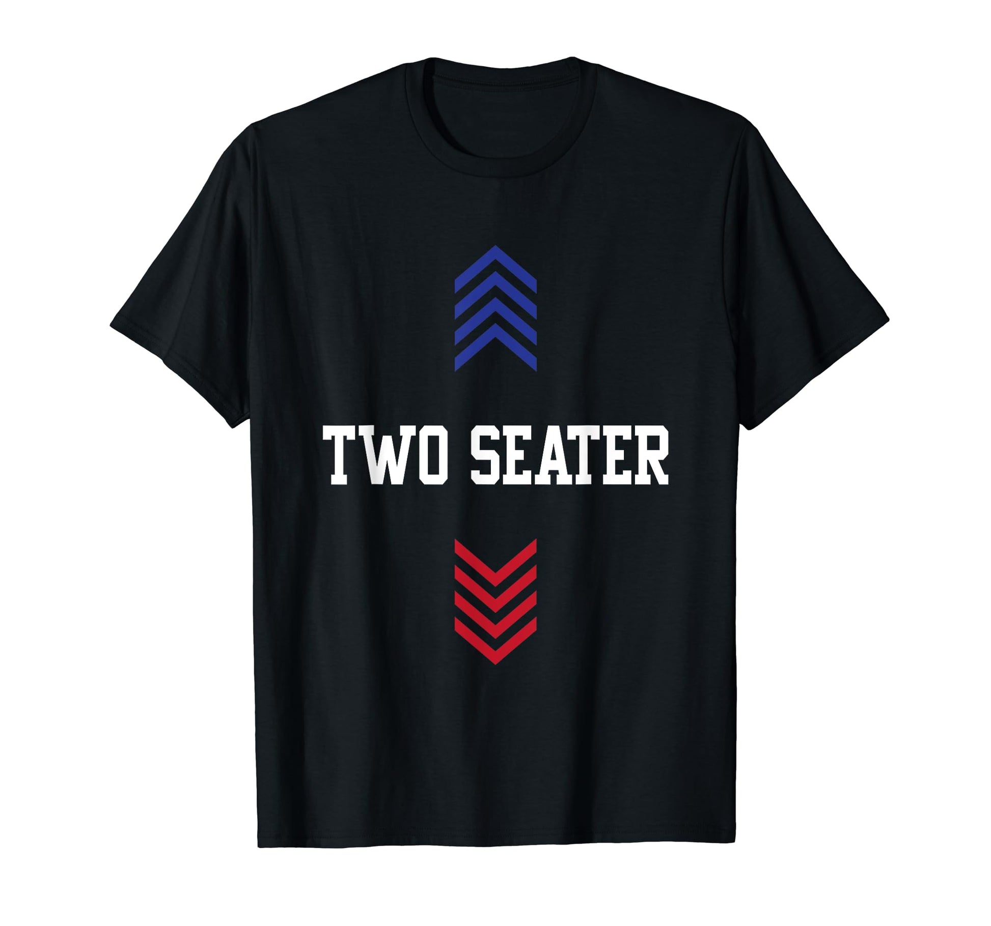 Two Seater 4Th July American Flag Dad T-Shirt - Minimalist Print Unisex - T-Shirt, Sweatshirt, Hoodie