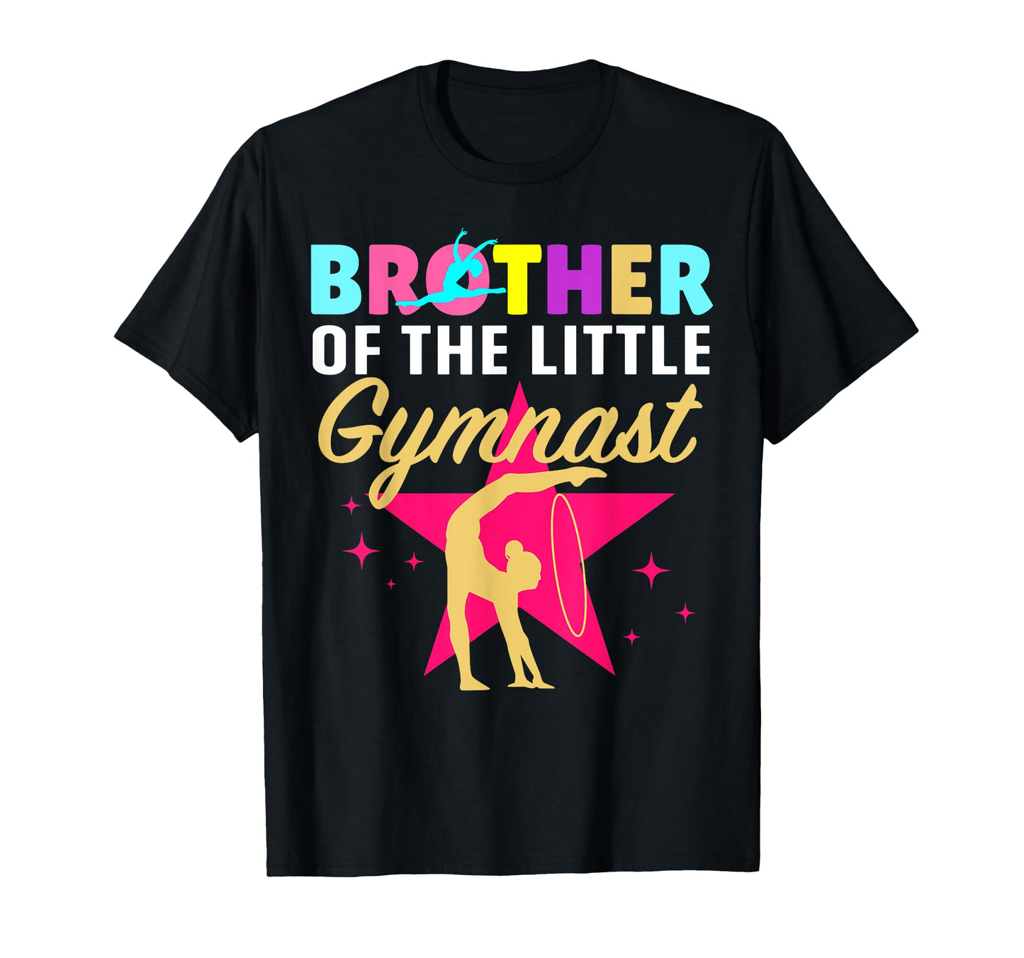 Brother Little Gymnast Birthday T-Shirt - Fun Novelty Design Unisex - T-Shirt, Sweatshirt, Hoodie