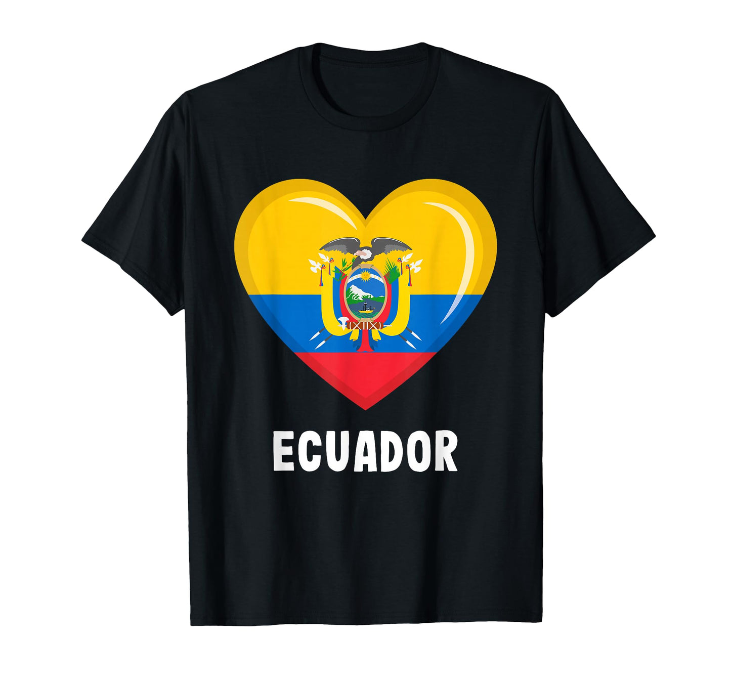 Ecuador Flag Jersey Ecuadorian T-Shirt - Trendy Graphic Unisex - T-Shirt, Sweatshirt, Hoodie