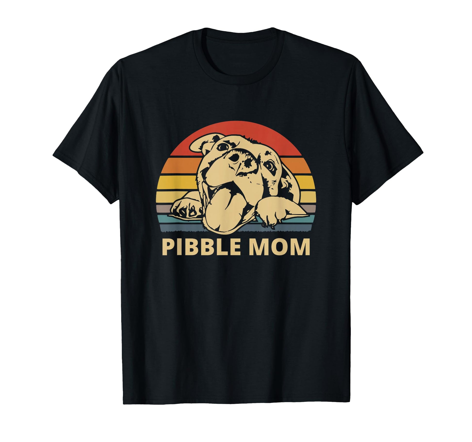 Pibble Mom I Love My Pit Pit Face T-Shirt - Novelty Apparel Men Women - T-Shirt, Sweatshirt, Hoodie