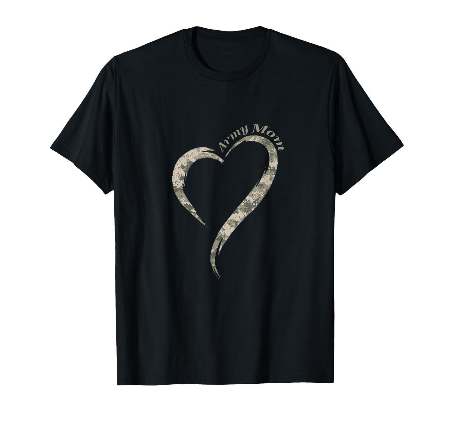 Proud Army Mom Camouflage Army Mother T-Shirt - Fun Novelty Design Unisex - T-Shirt, Sweatshirt, Hoodie