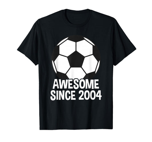 Awesome Since 2004 22Nd Birthday 22 T-Shirt - Custom Art Print for Adults - T-Shirt, Sweatshirt, Hoodie