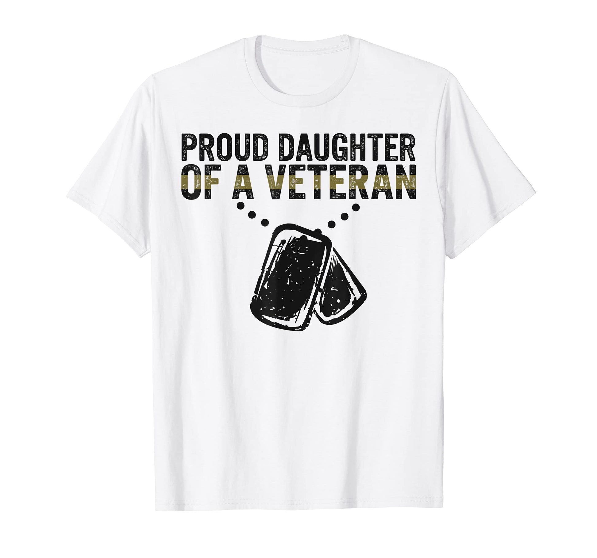 Proud Daughter Veteran Dad Veterans Day T-Shirt - Unique Graphic Unisex - T-Shirt, Sweatshirt, Hoodie
