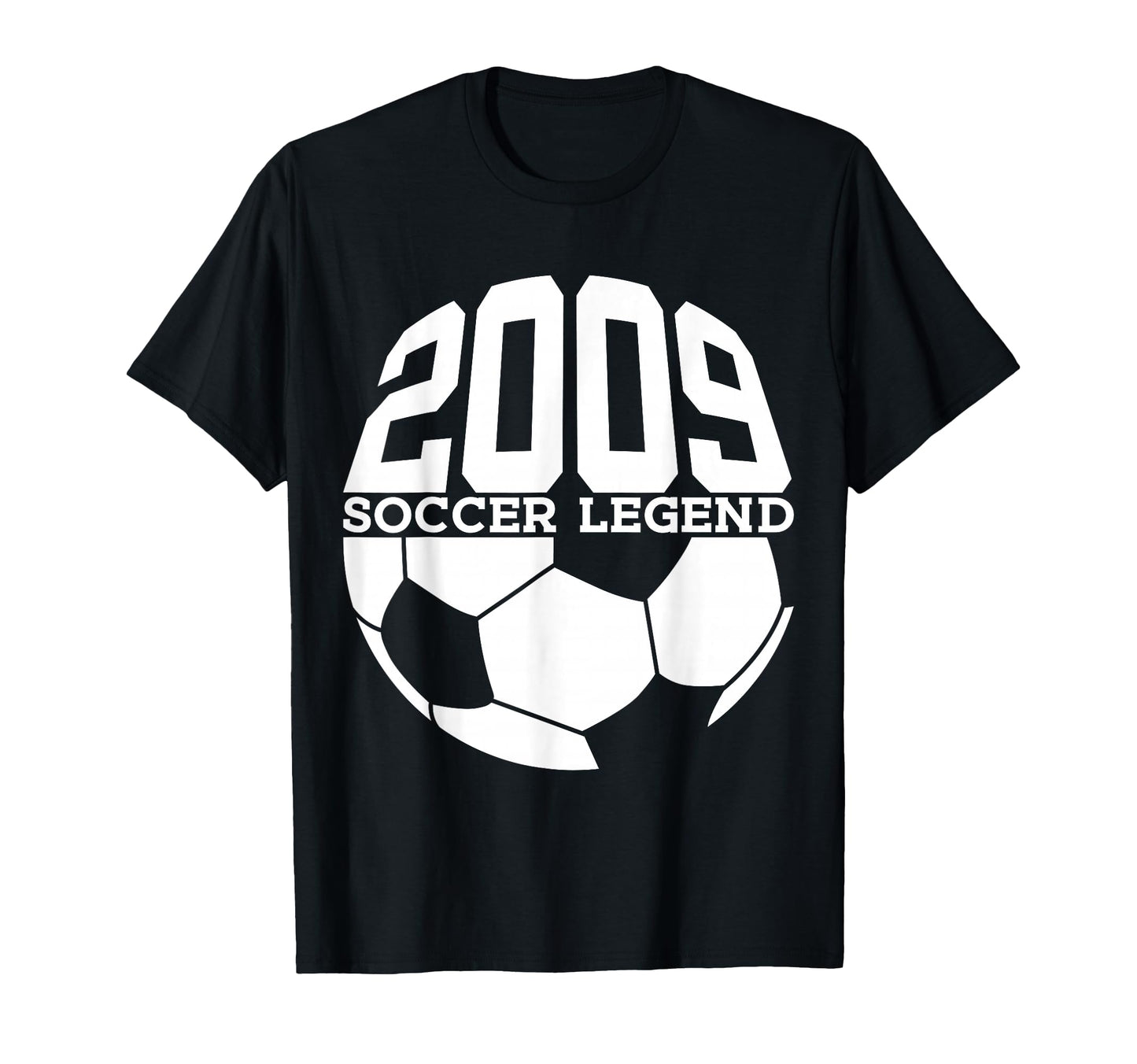 Soccer Legend 2009 17Th Birthday Soccer T-Shirt - Graphic Print Men Women - T-Shirt, Sweatshirt, Hoodie