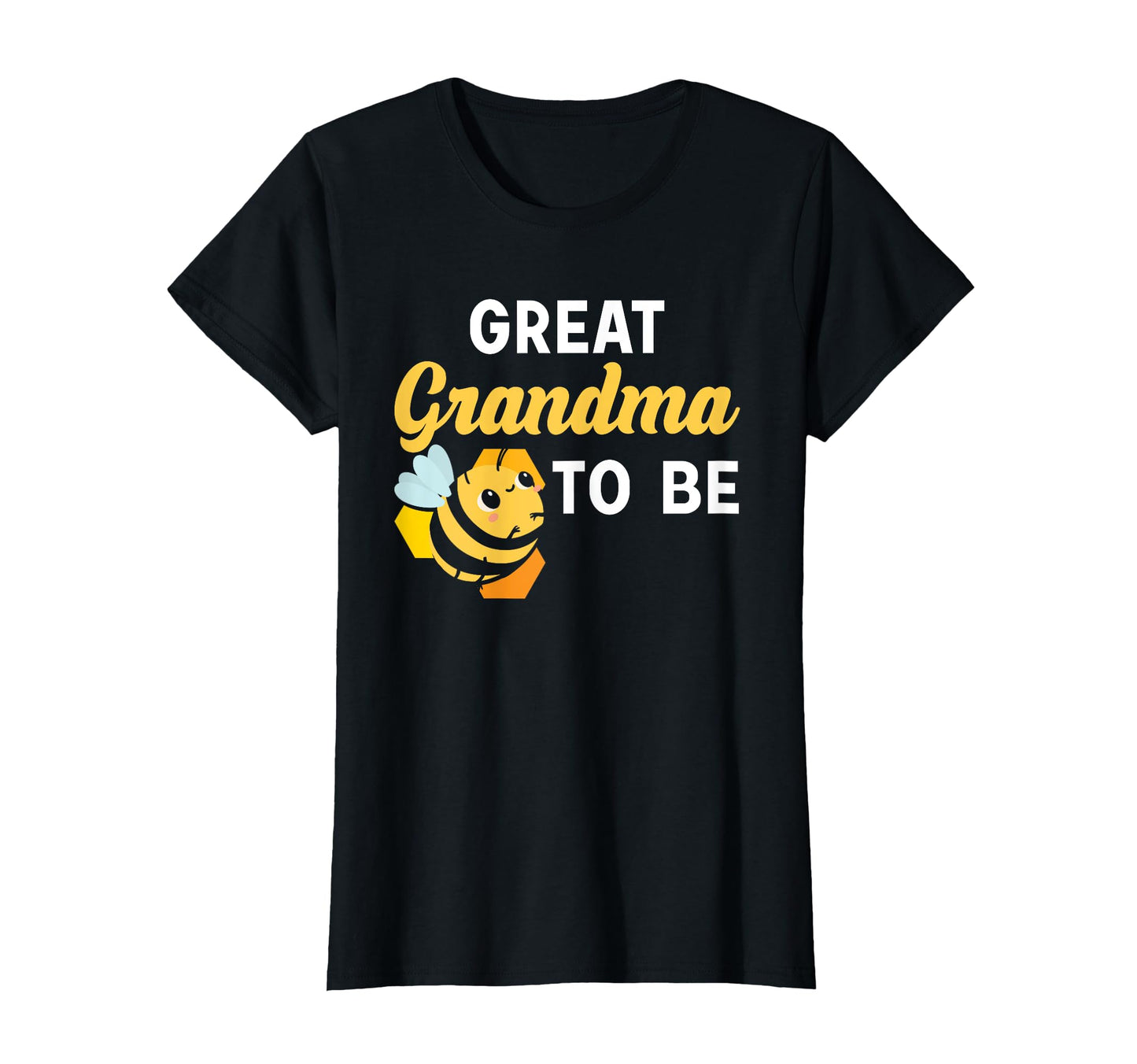Great Grandma To Be Bee Grandmother T-Shirt - Custom Art Print for Adults - T-Shirt, Sweatshirt, Hoodie