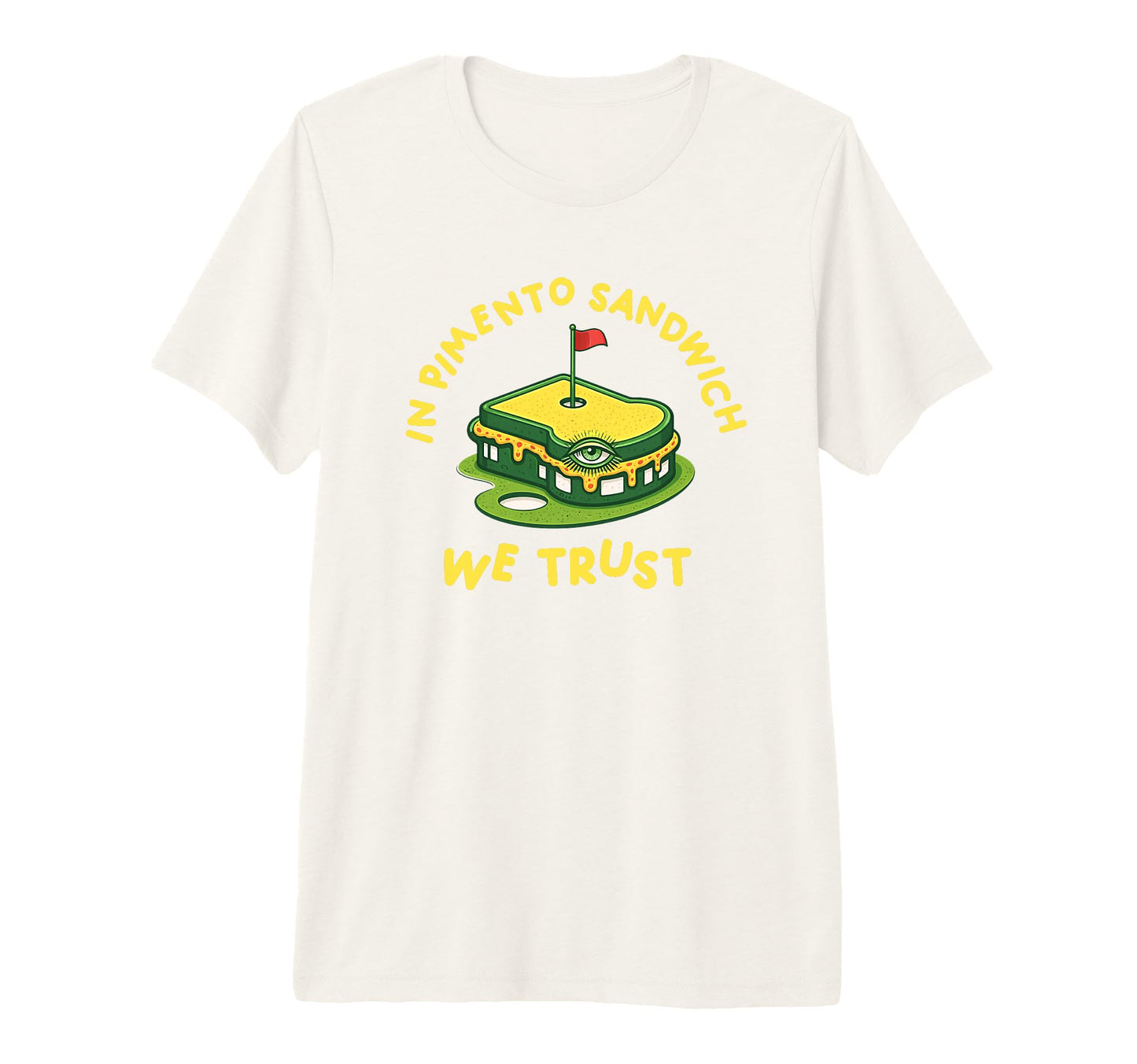 Pimento Cheese Sandwich Golf Dad T-Shirt - Novelty Apparel Men Women - T-Shirt, Sweatshirt, Hoodie