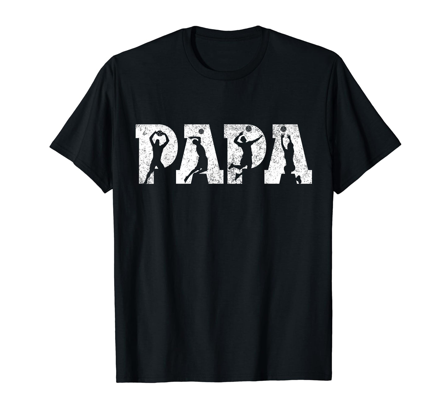 Volleyball Papa Volleyball Fathers T-Shirt - Aesthetic Graphic Men Women - T-Shirt, Sweatshirt, Hoodie