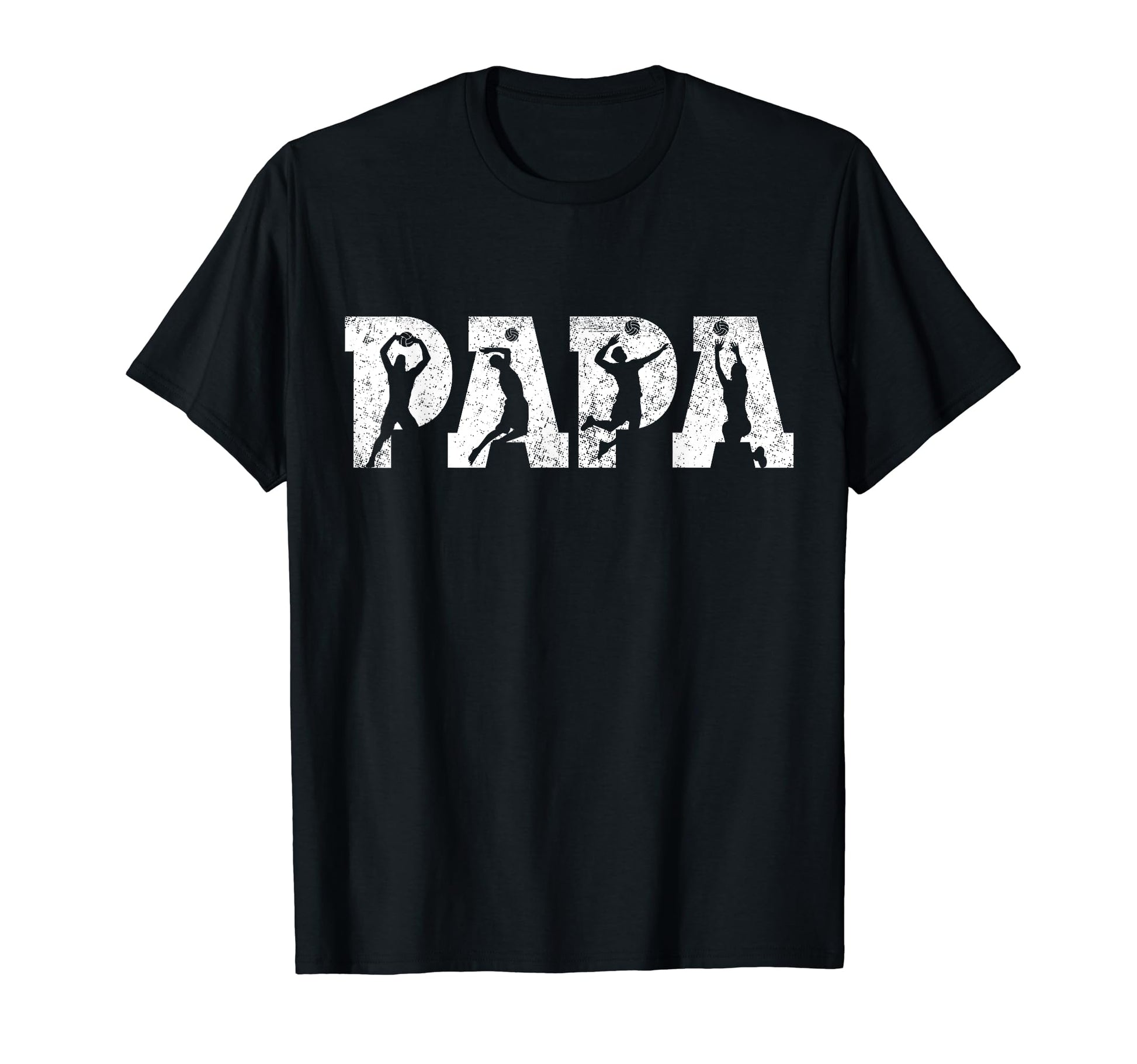 Volleyball Papa Volleyball Fathers T-Shirt - Aesthetic Graphic Men Women - T-Shirt, Sweatshirt, Hoodie