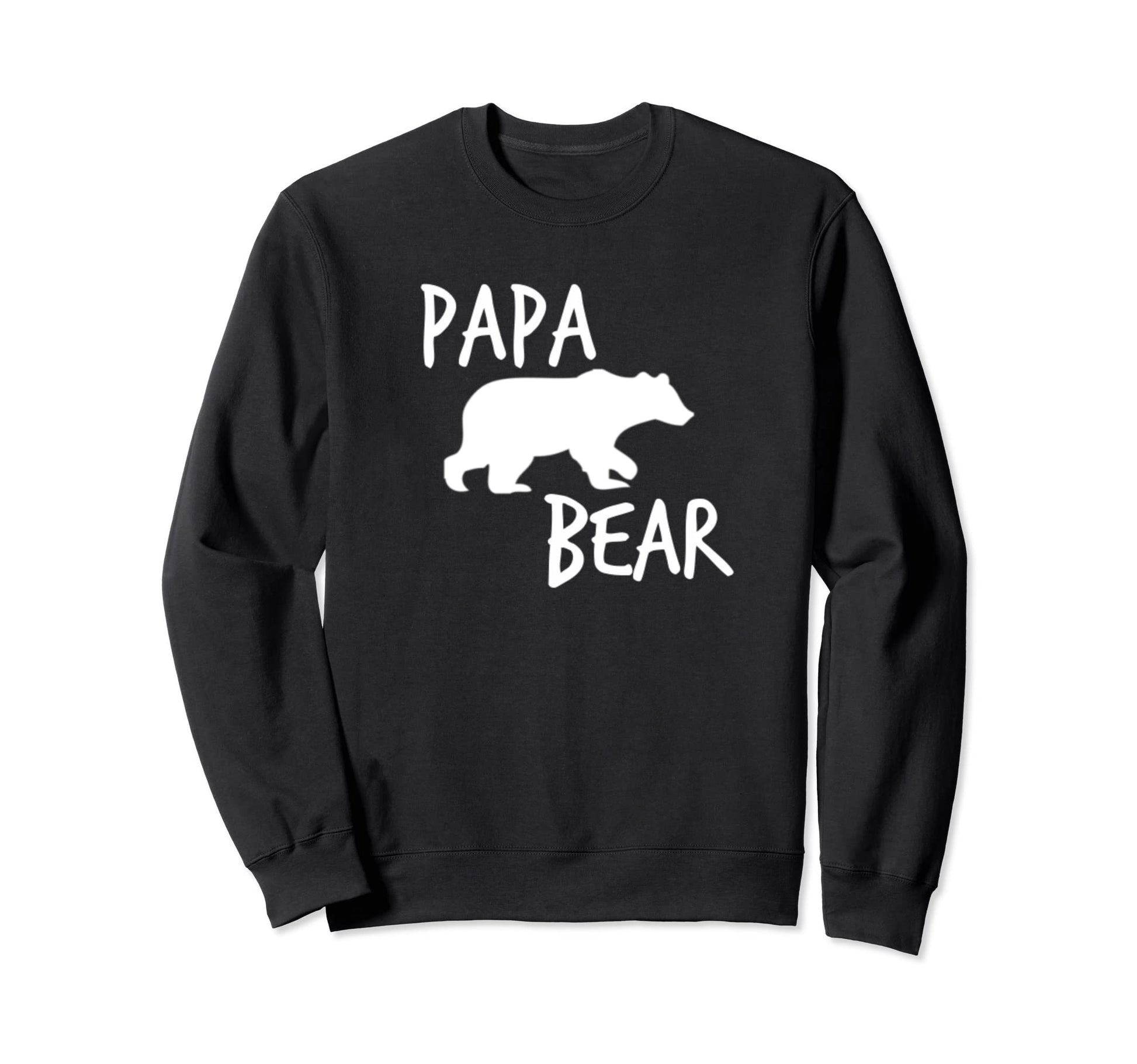 Papa Bear Sweatshirt - Minimalist Print Unisex - T-Shirt, Sweatshirt, Hoodie