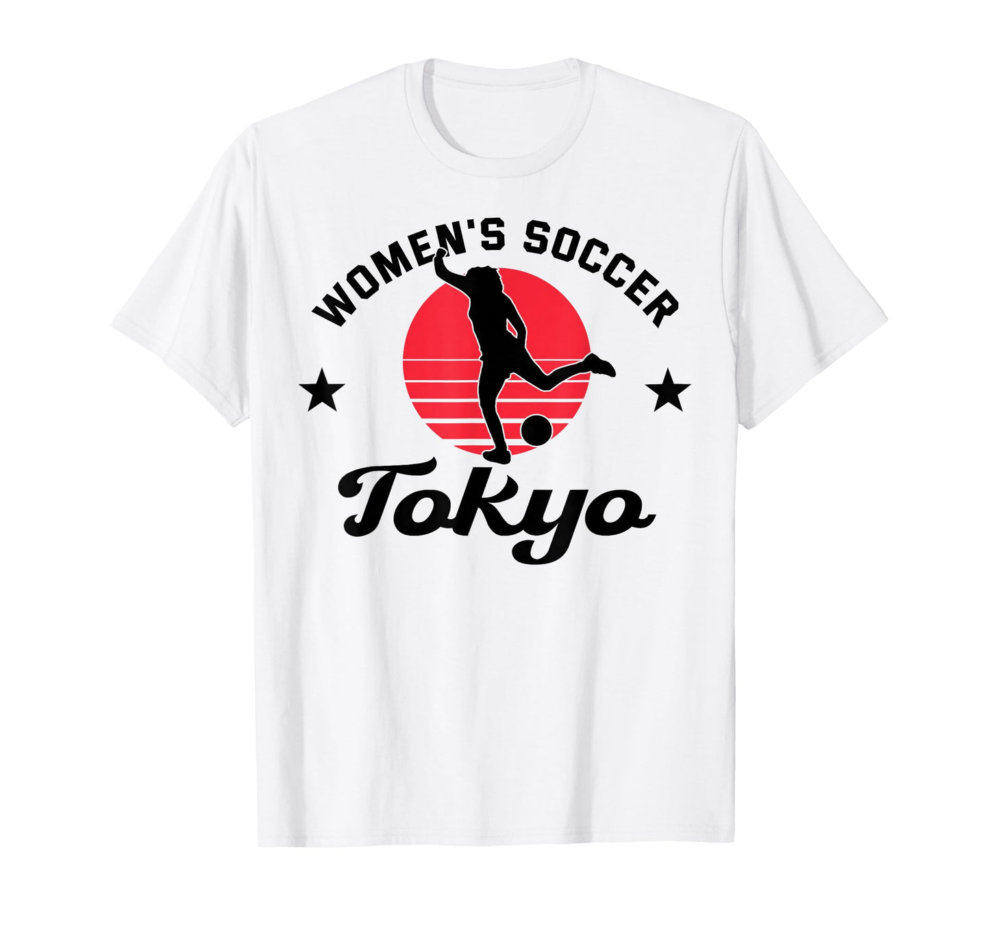 Womens Soccer Tokyo T-Shirt - Unique Graphic Men Women - T-Shirt, Sweatshirt, Hoodie