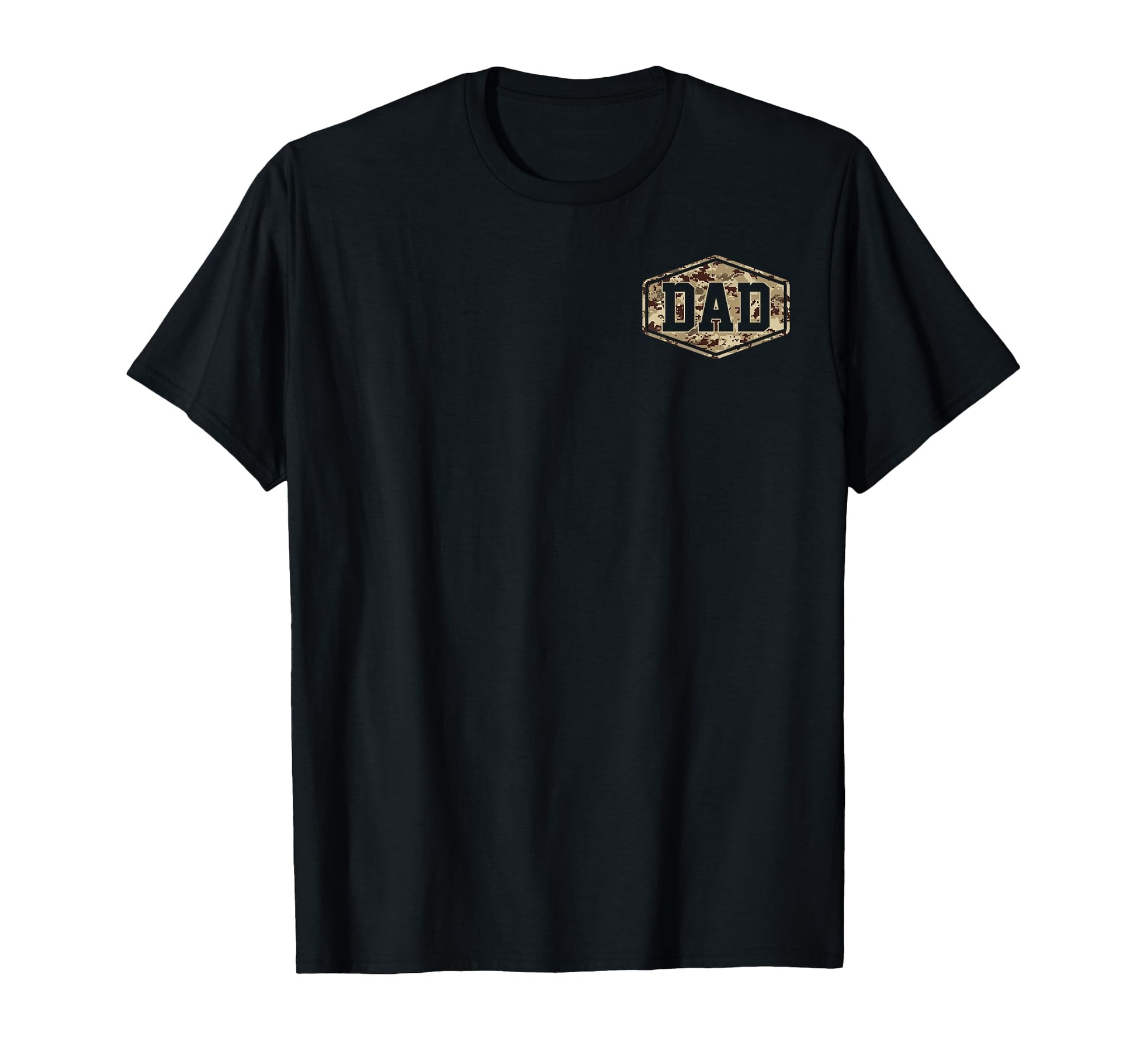 Old School Camo Dad Pocket Camouflage T-Shirt - Graphic Print Men Women - T-Shirt, Sweatshirt, Hoodie