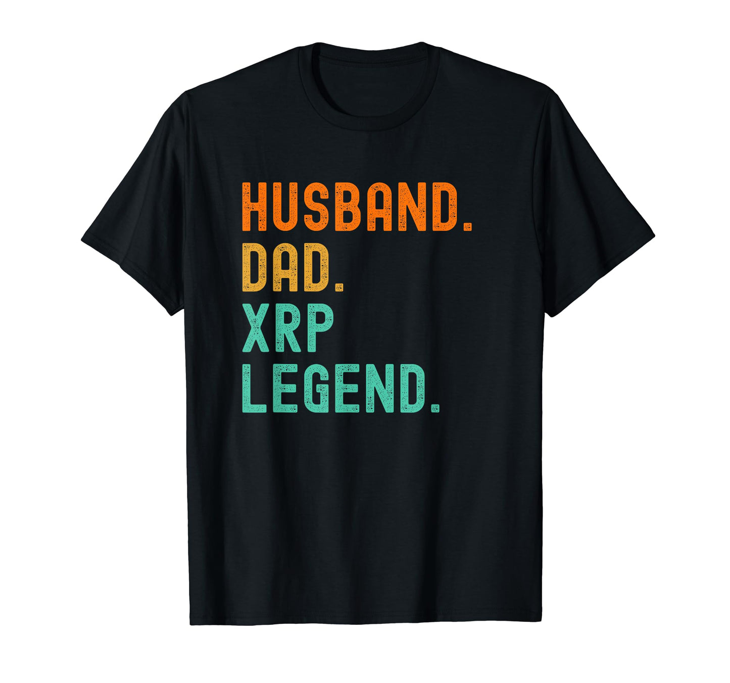 Xrp Crypto Husband Dad Legend T-Shirt - Graphic Print Unisex - T-Shirt, Sweatshirt, Hoodie