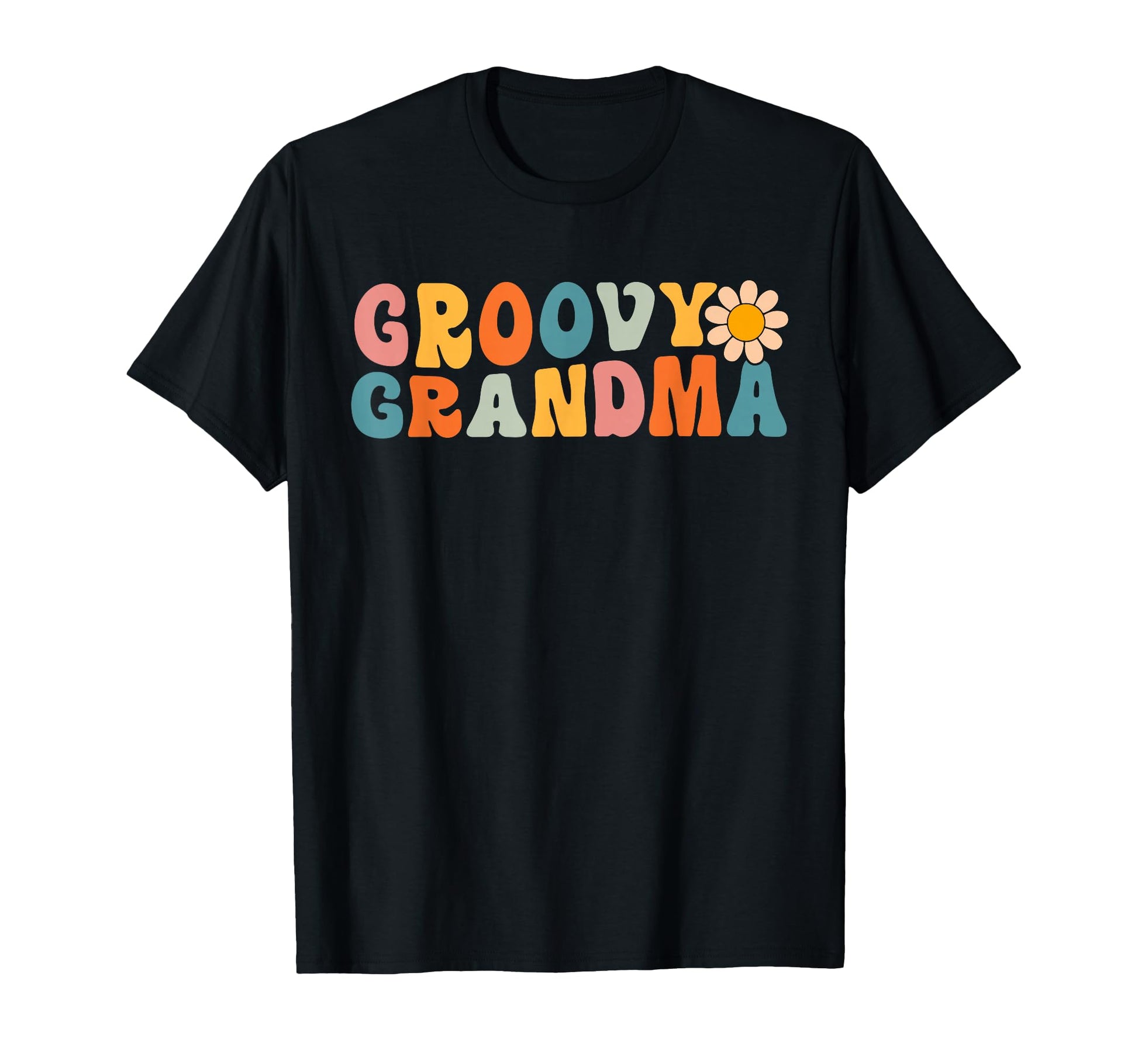 Groovy Grandma Matching Family 1St T-Shirt - Casual Everyday Wear Unisex - T-Shirt, Sweatshirt, Hoodie
