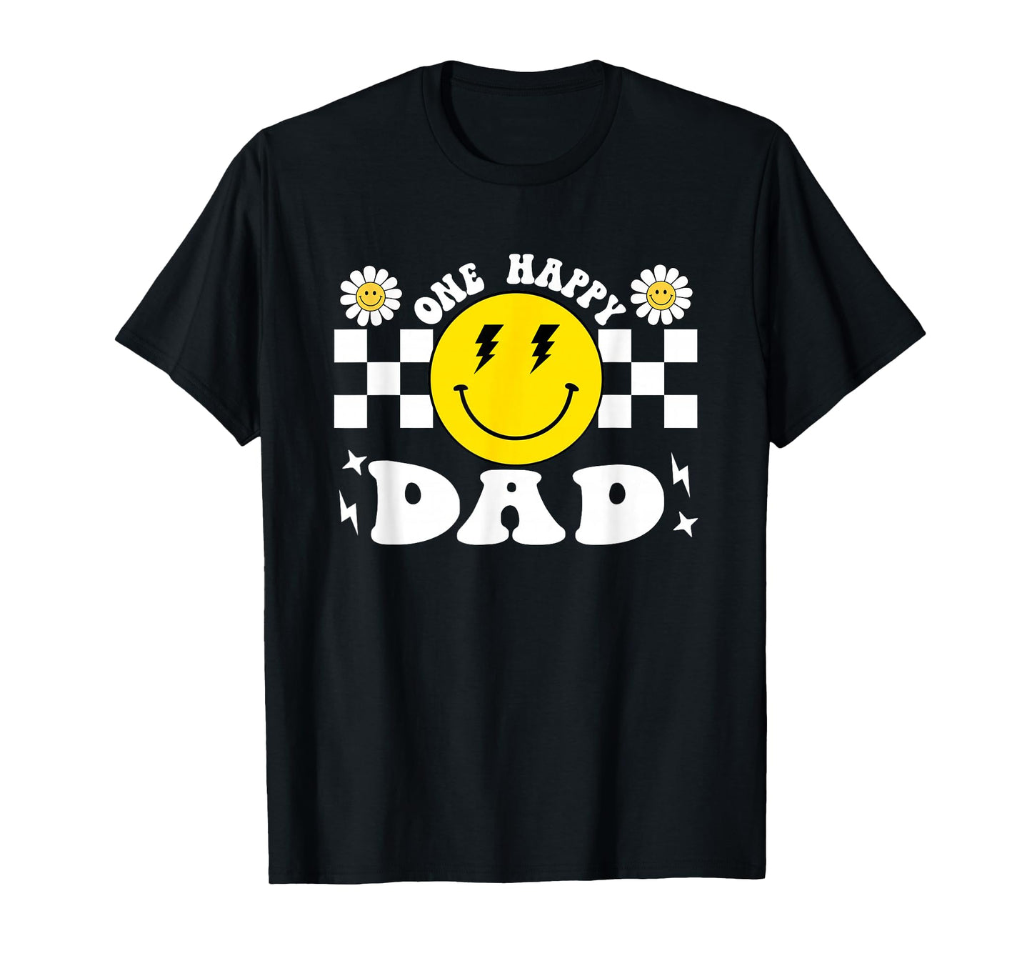 One Happy Dude Dad 1St Birthday Family T-Shirt - Unique Graphic Men Women - T-Shirt, Sweatshirt, Hoodie